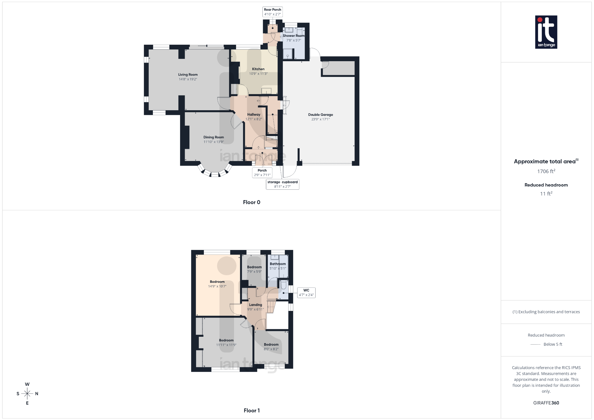 4 bedroom detached house For Sale in Stockport - Floorplan 1.