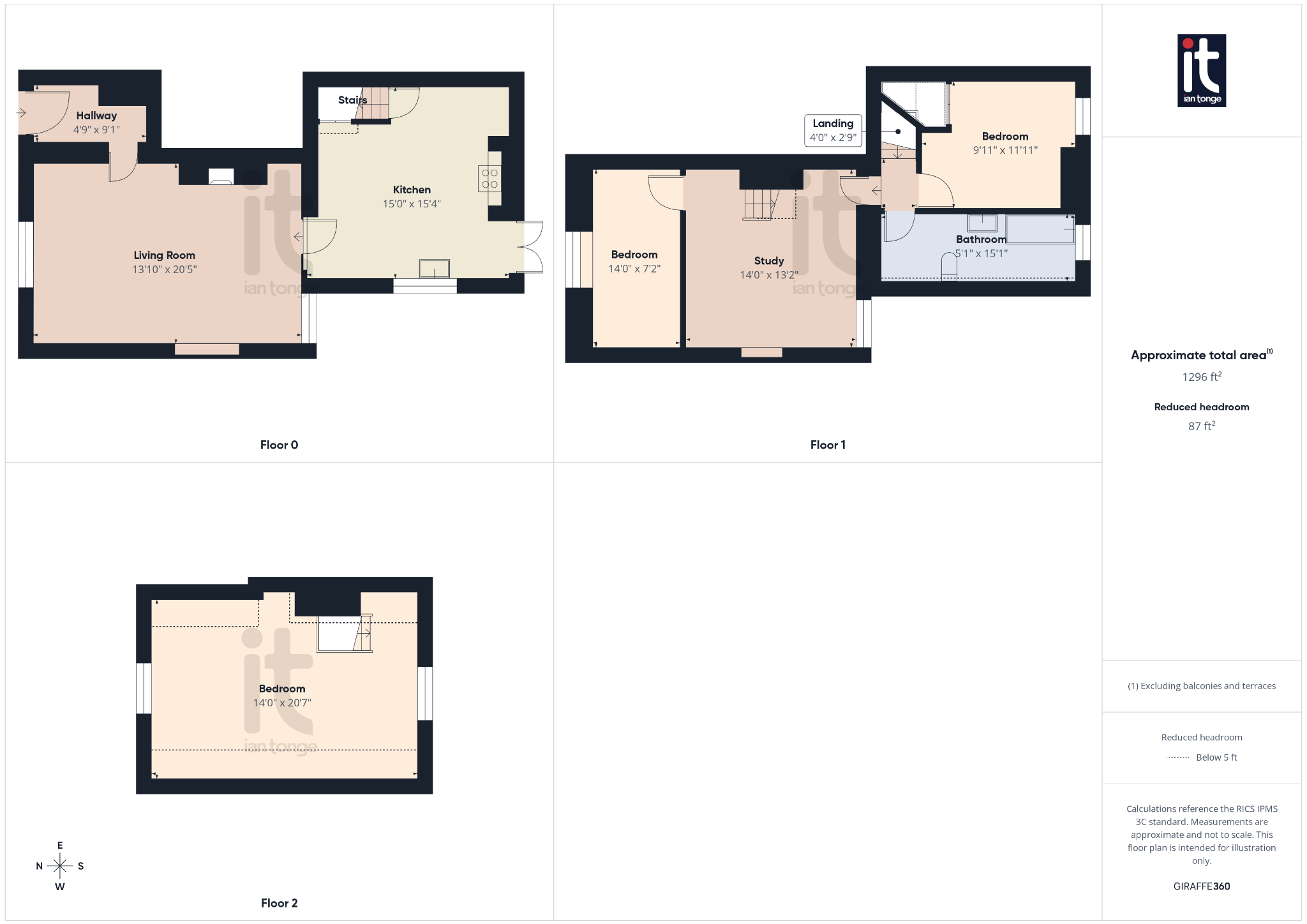 3 bedroom mid terraced house For Sale in Stockport - Floorplan 4.