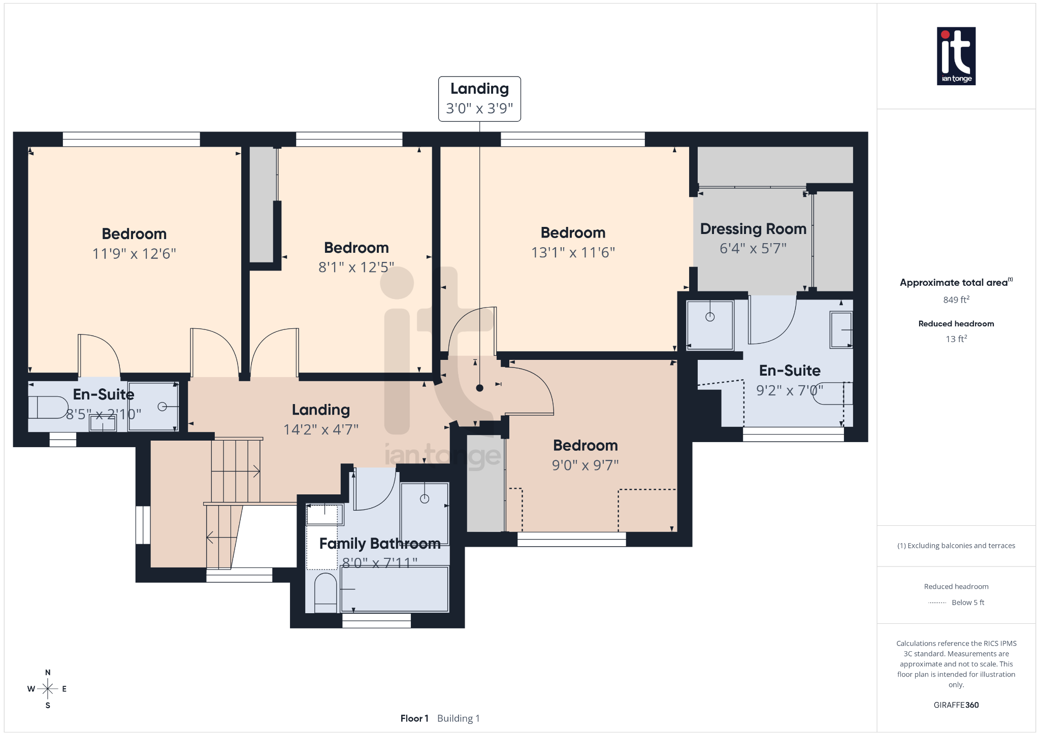 4 bedroom detached house For Sale in Stockport - Floorplan 4.