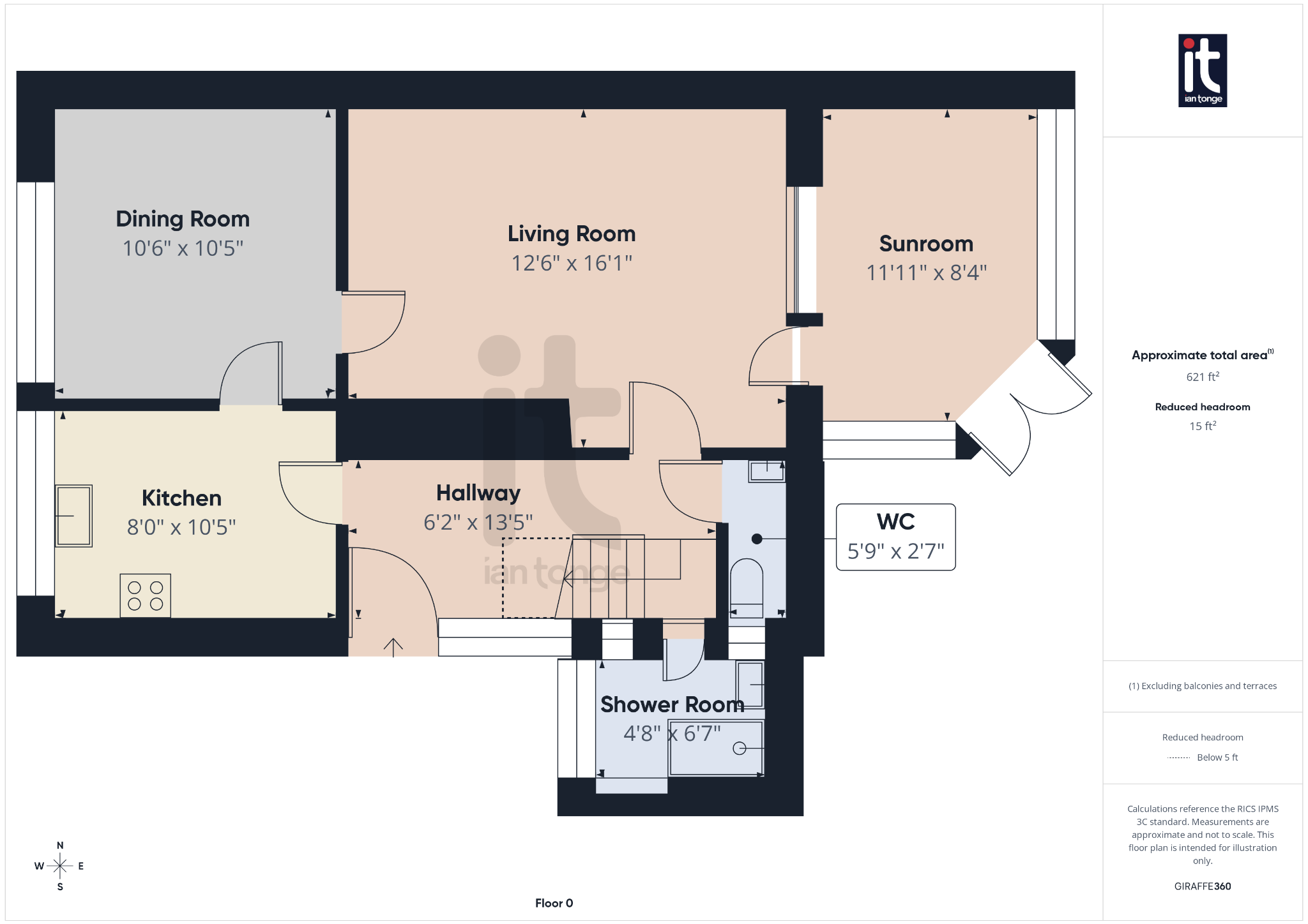 3 bedroom link detached house For Sale in Stockport - Floorplan 2.