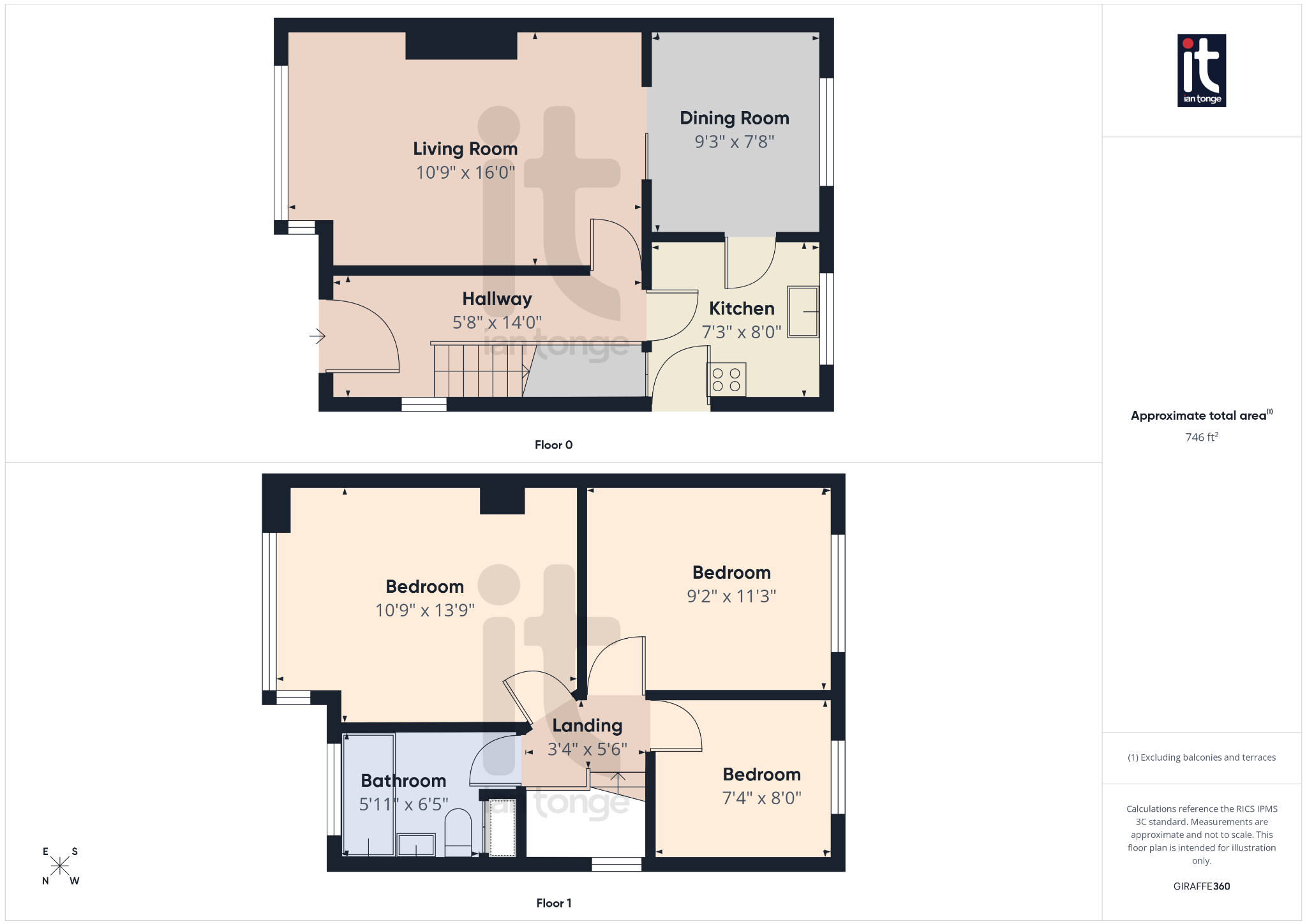 3 bedroom semi-detached house For Sale in Stockport - Floorplan 1.