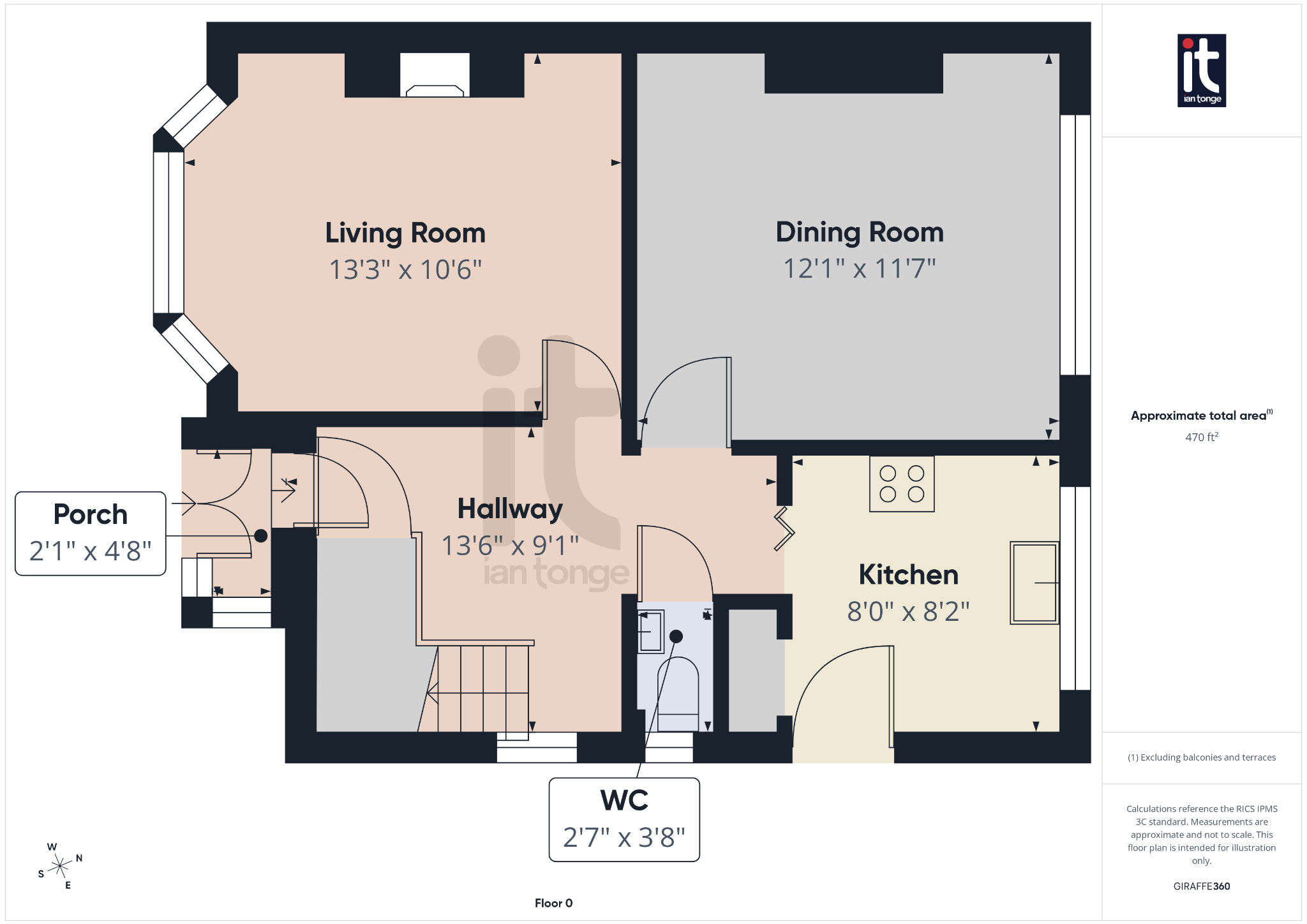 3 bedroom semi-detached house For Sale in Stockport - Floorplan 2.