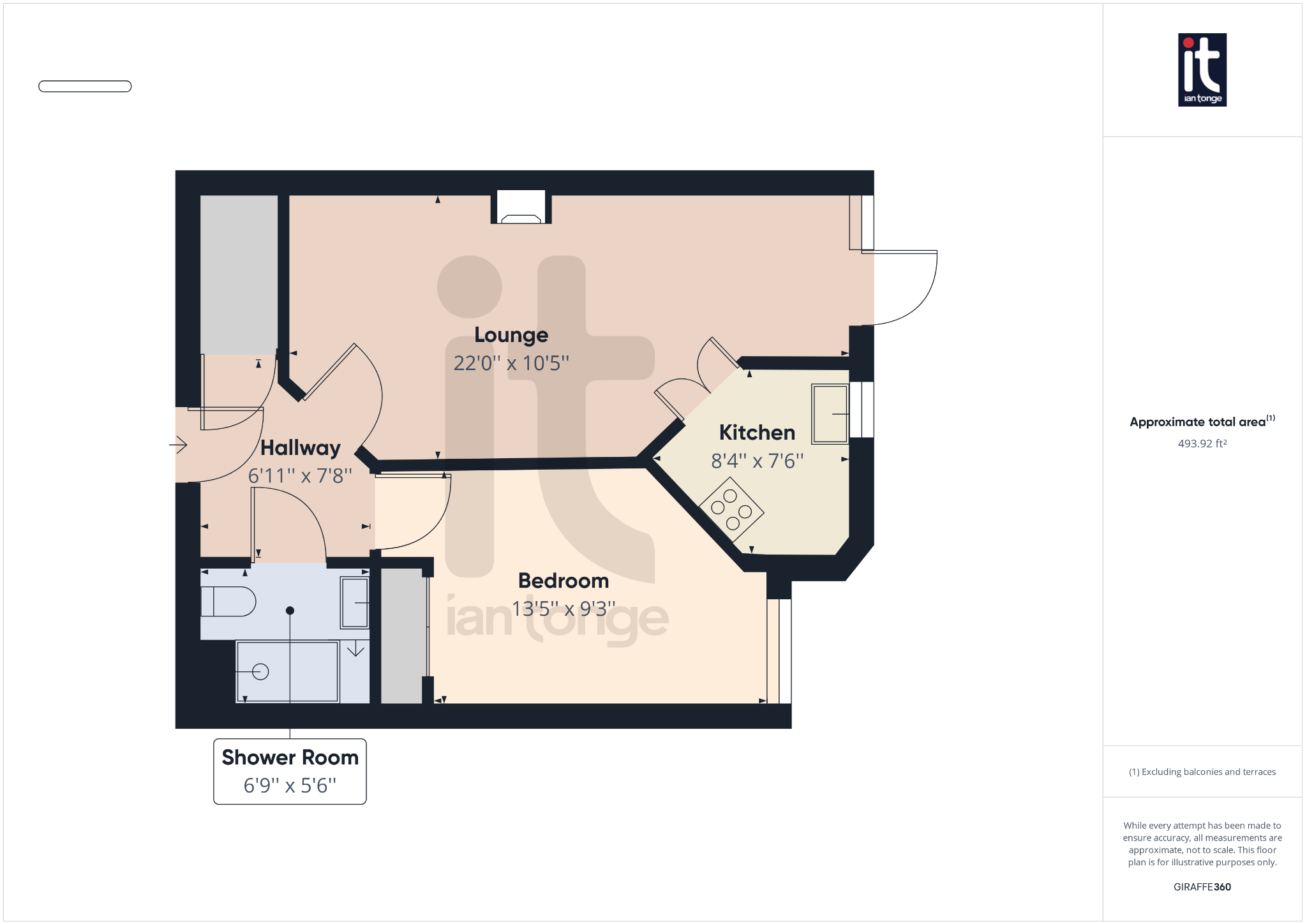 1 bedroom apartment flat/apartment For Sale in Stockport - Floorplan 1.