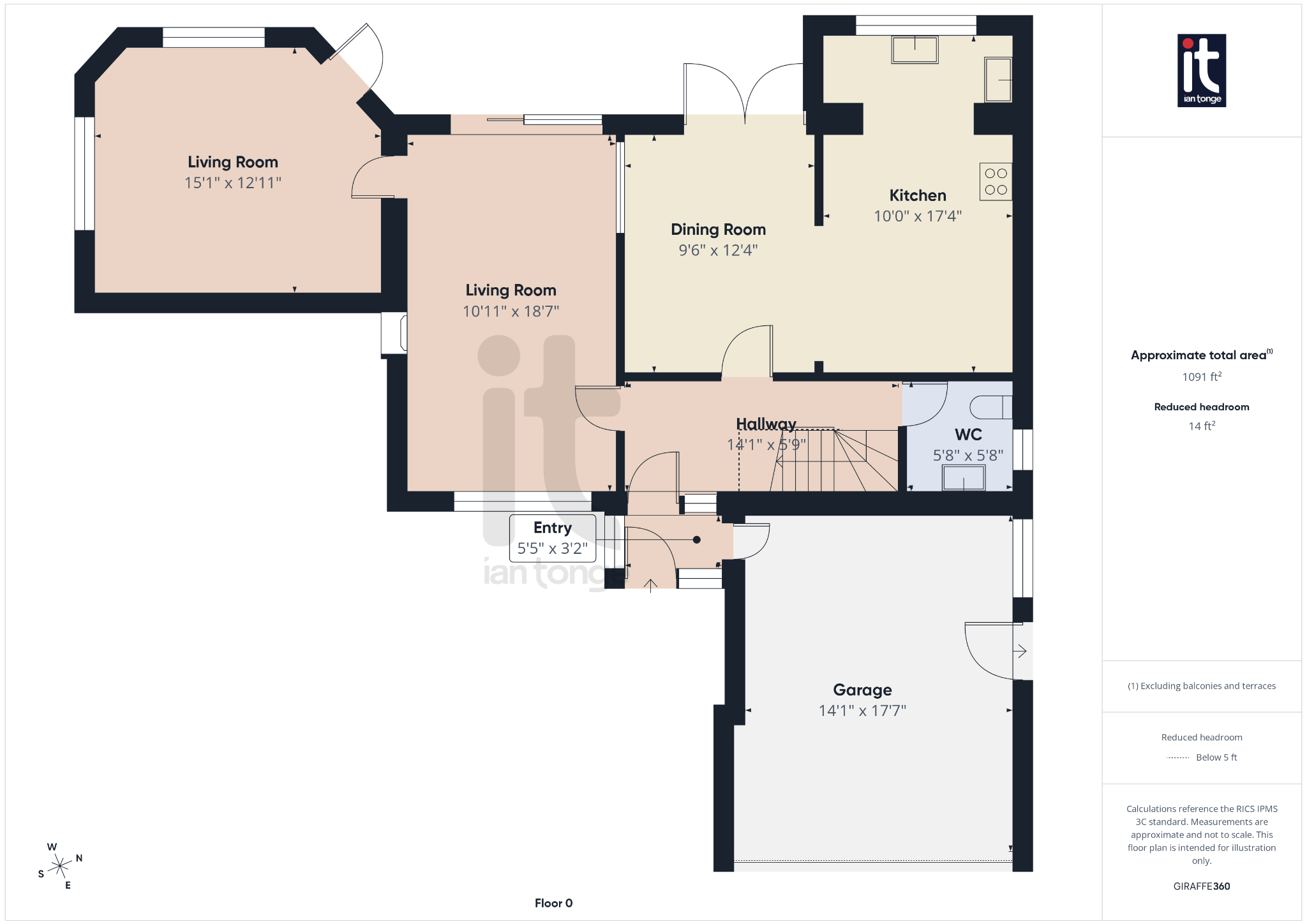 4 bedroom detached house For Sale in Stockport - Floorplan 1.