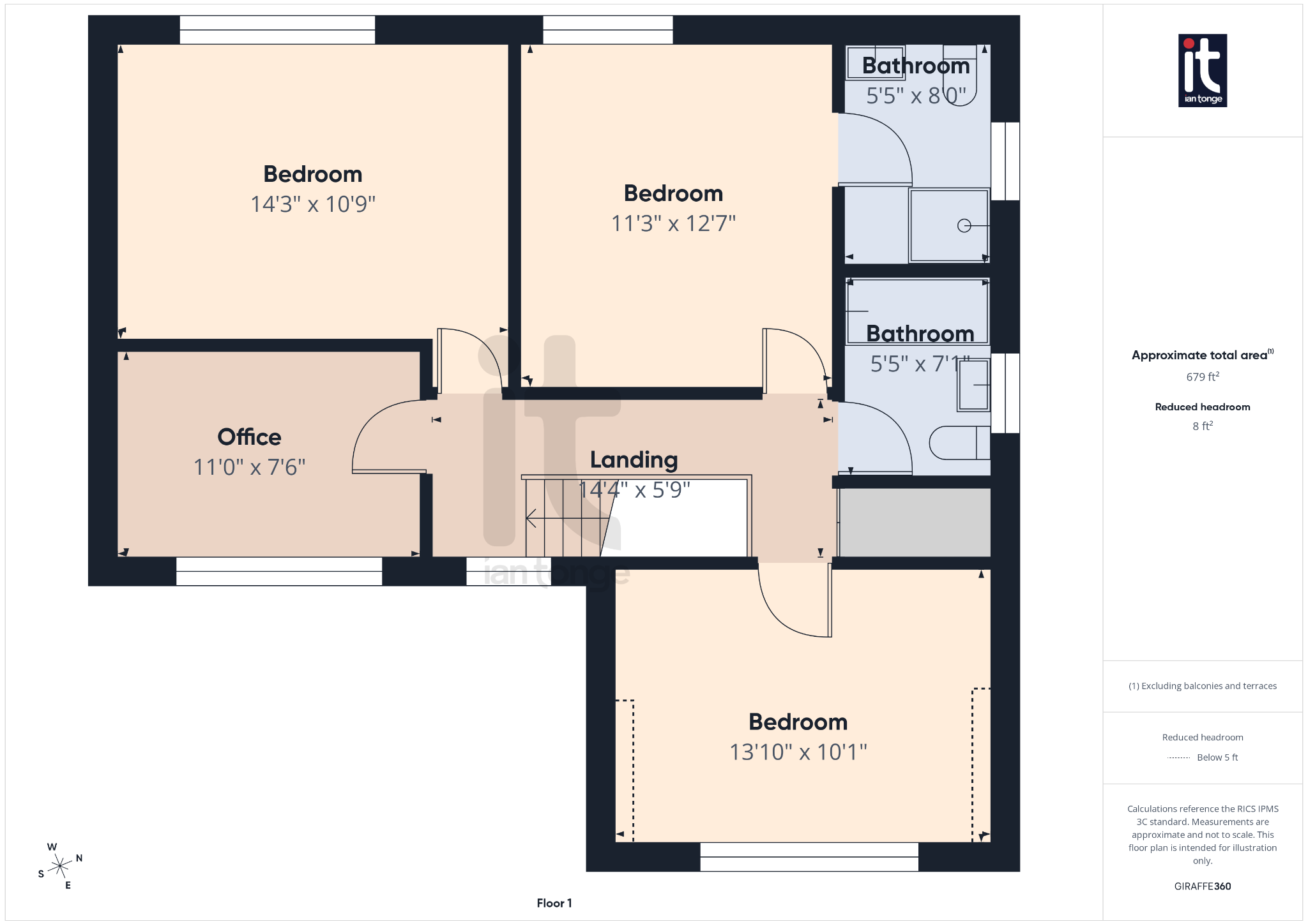 4 bedroom detached house For Sale in Stockport - Floorplan 2.