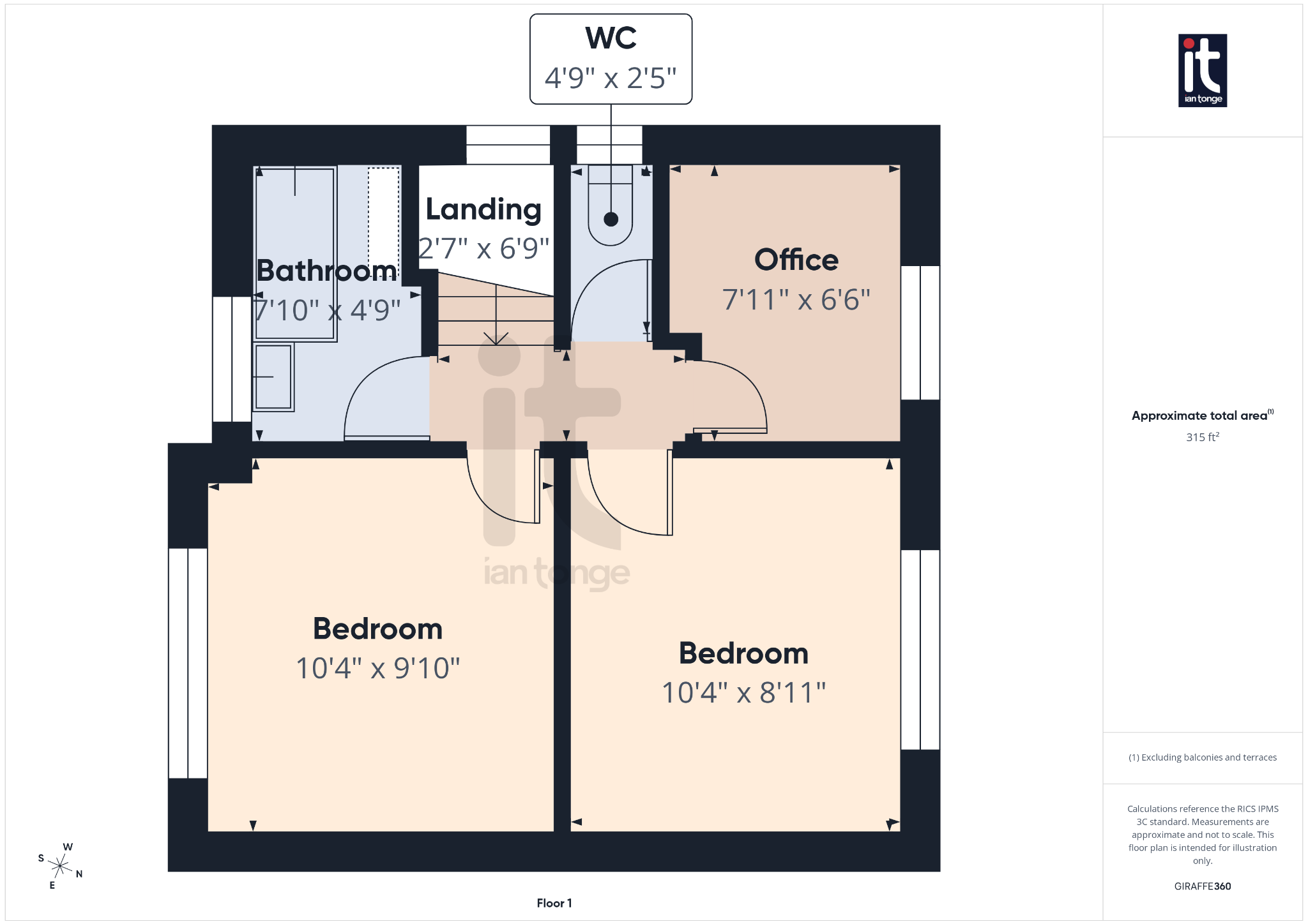 3 bedroom semi-detached house For Sale in Stockport - Floorplan 2.