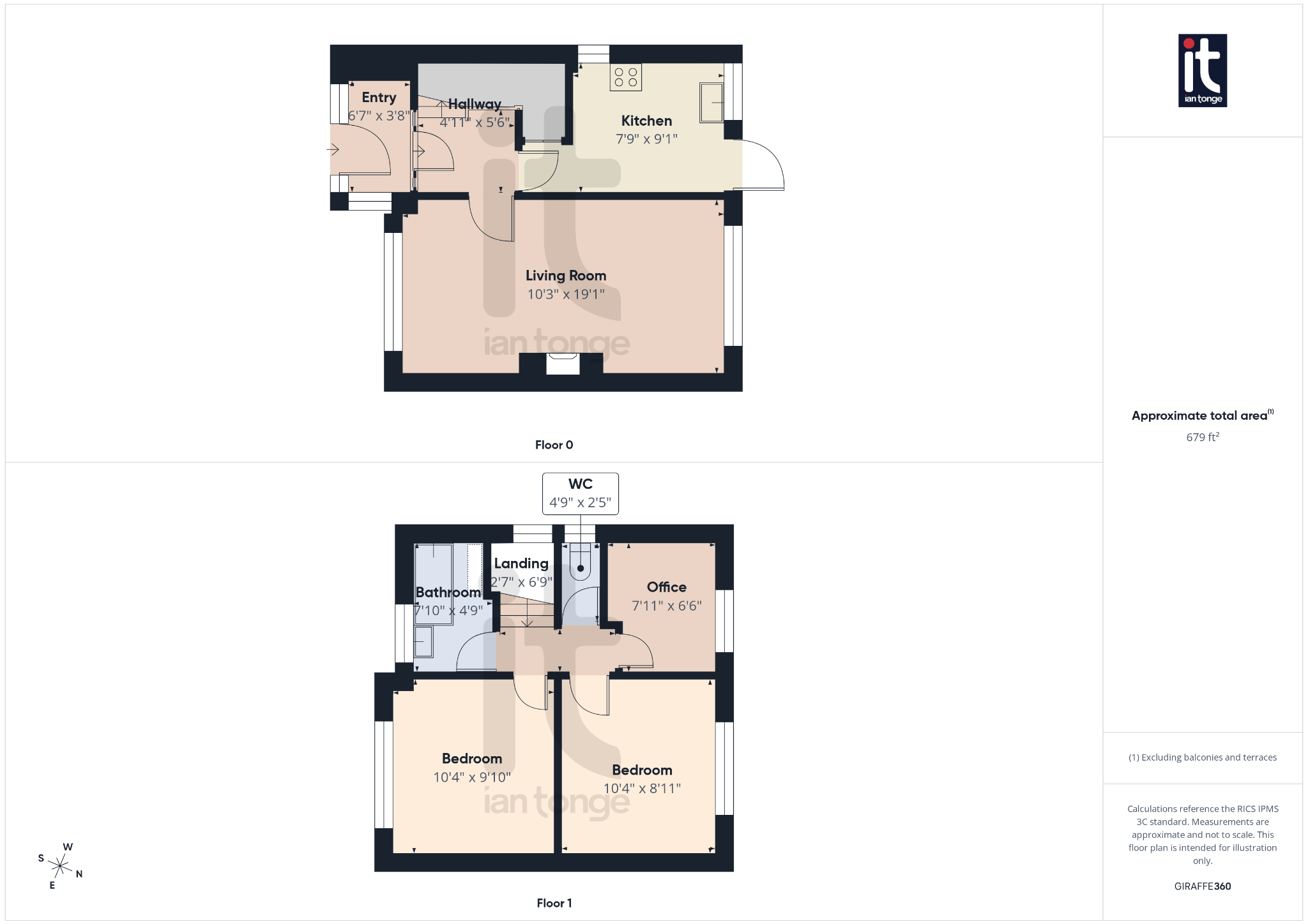 3 bedroom semi-detached house For Sale in Stockport - Floorplan 3.