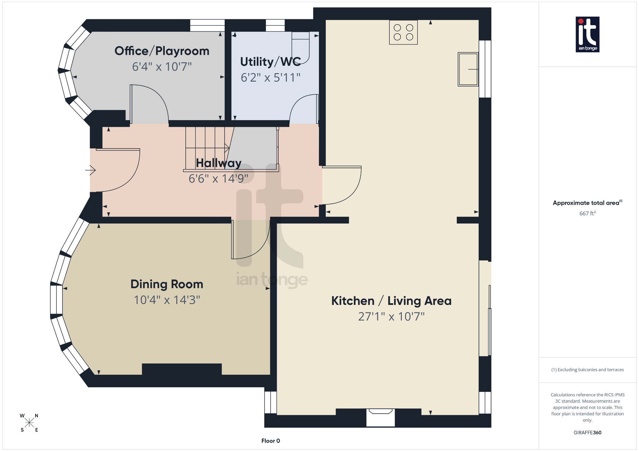 4 bedroom detached house For Sale in Stockport - Floorplan 3.