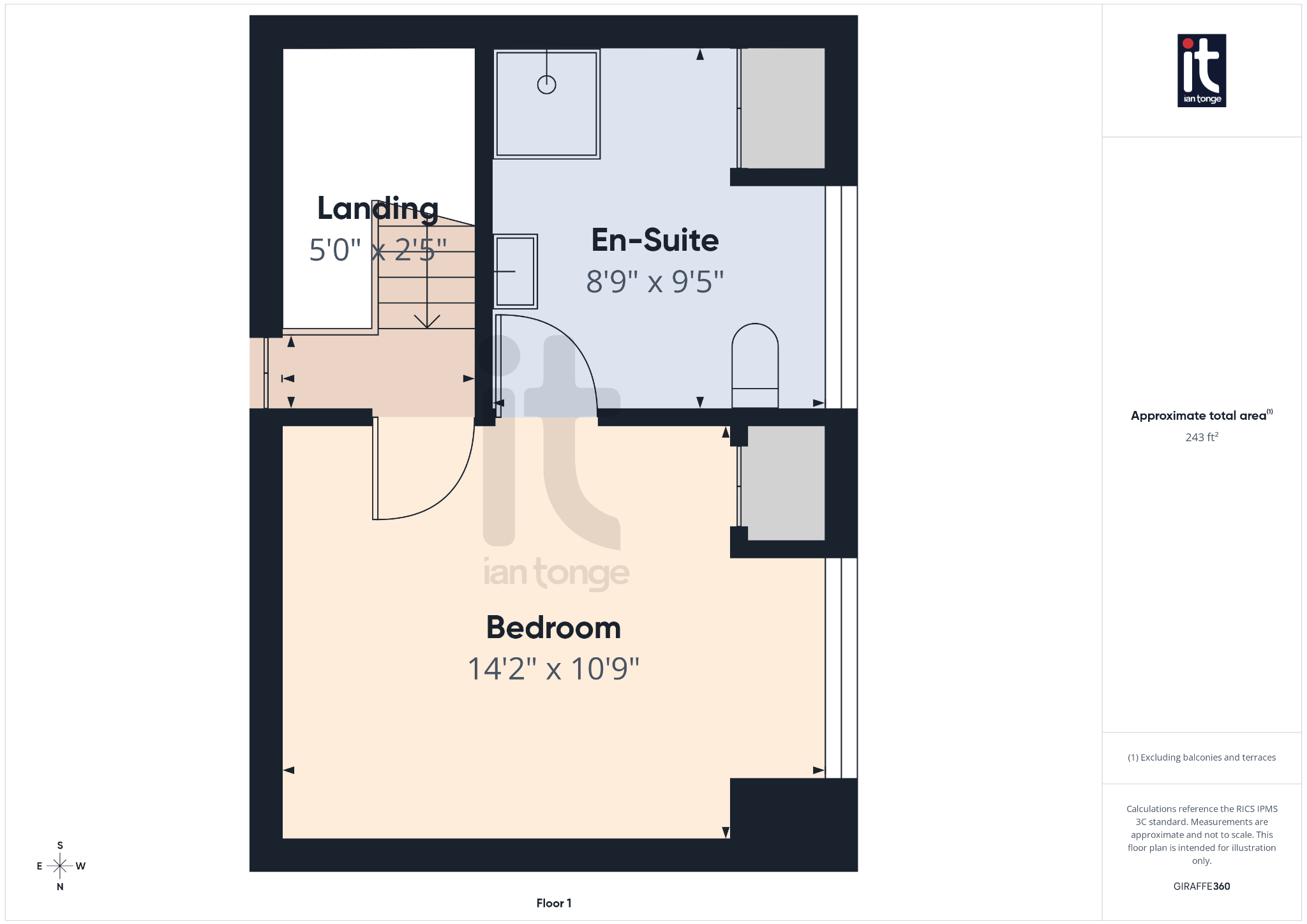 3 bedroom detached bungalow For Sale in Stockport - Floorplan 3.
