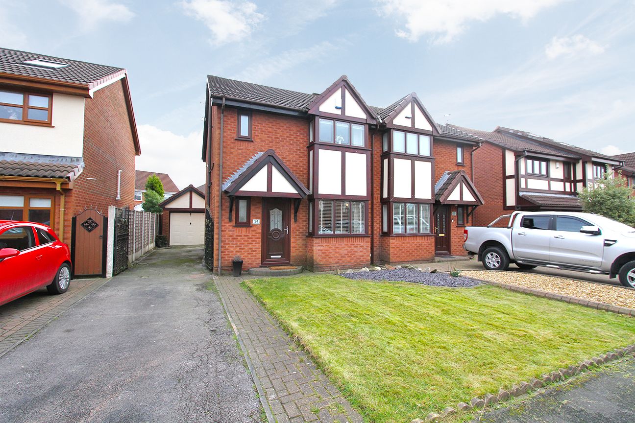3 bedroom semi-detached house SSTC in Wigan - Front