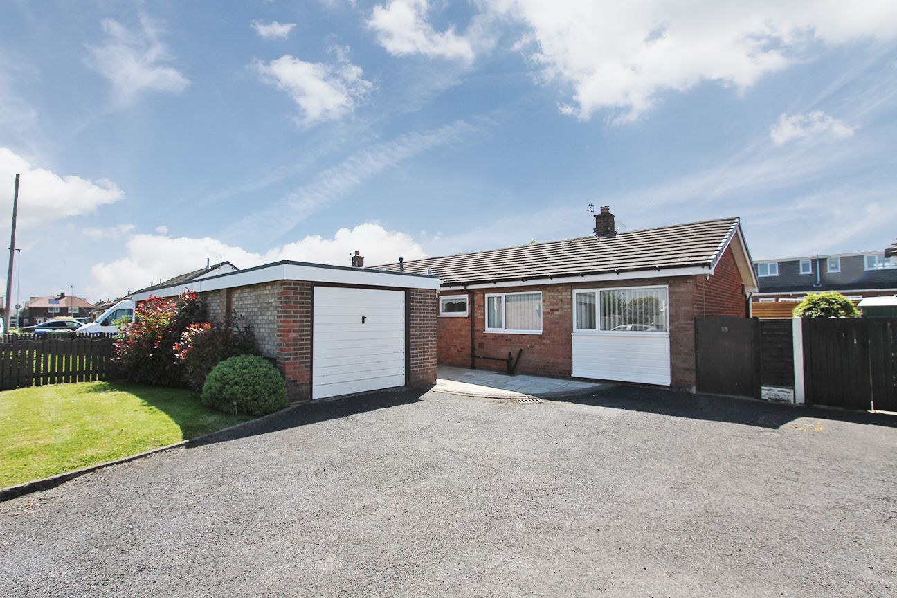 2 bedroom semi-detached bungalow SSTC in Wigan - Front