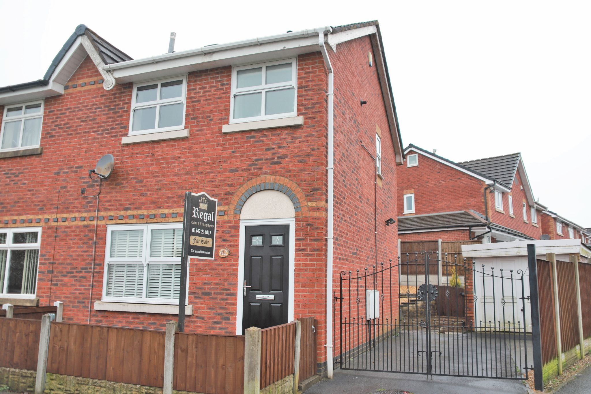 3 bedroom semi-detached house For Sale in Wigan - Photograph 1.