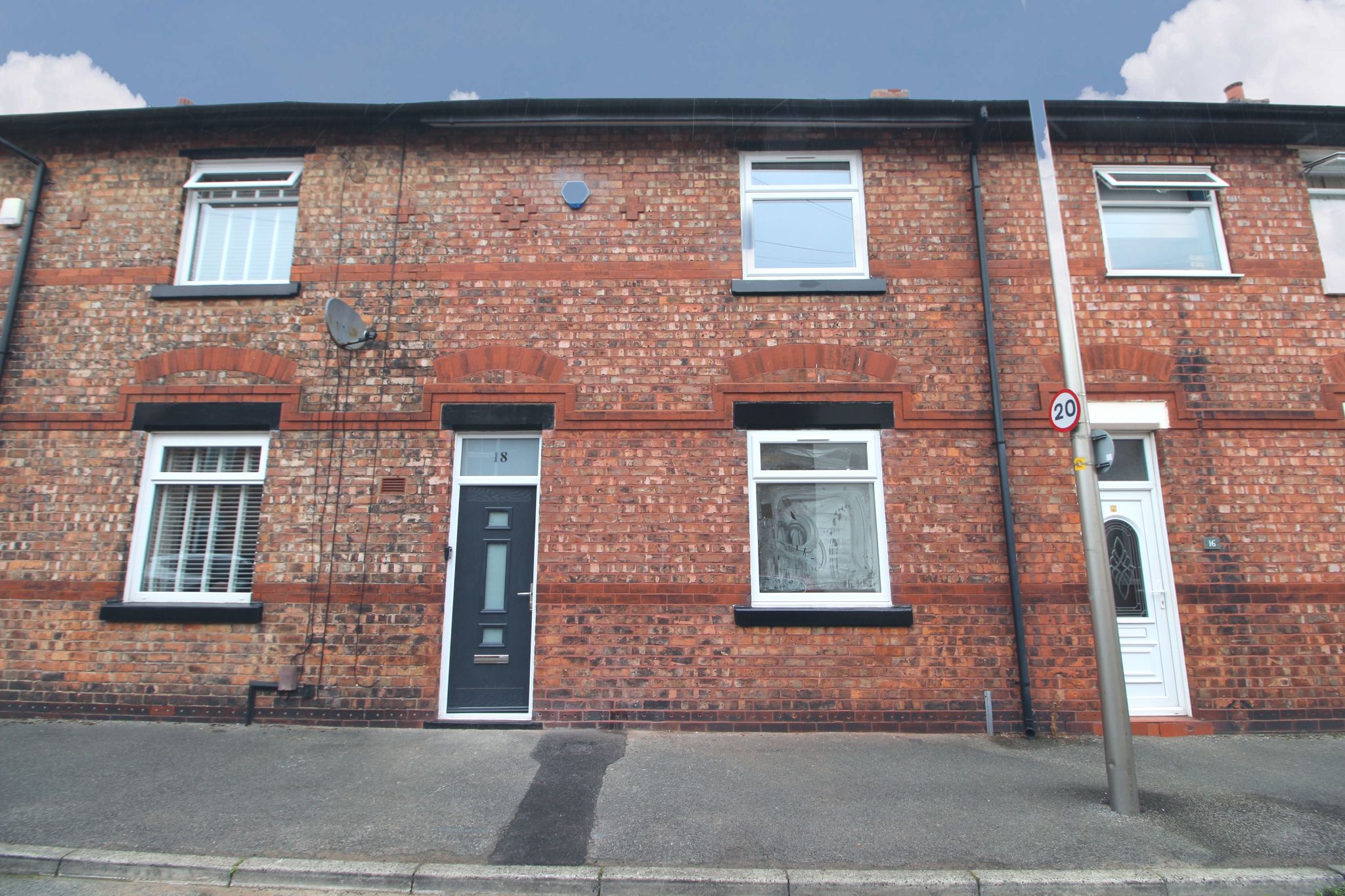 2 bedroom mid terraced house Let in Wigan - Photograph 1.