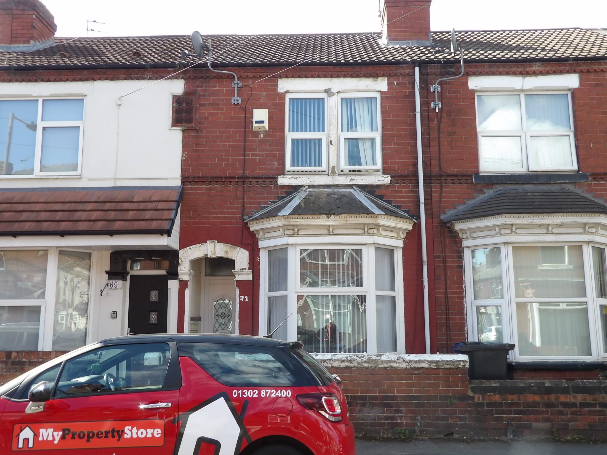 3 bedroom mid terraced house To Let in Doncaster - Photograph 1.