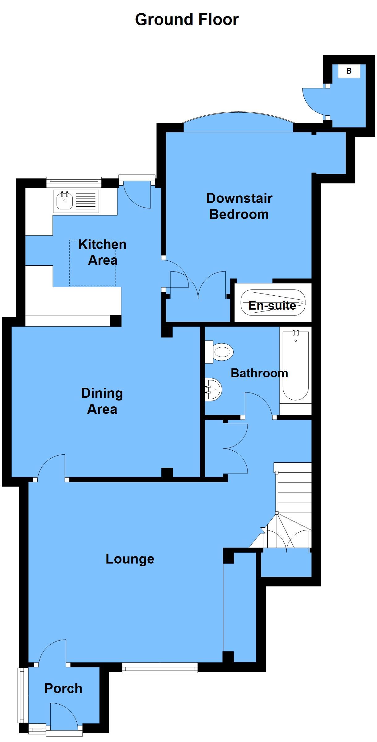 3 bedroom cottage house For Sale in Great Alne, Alcester - Ground Floor