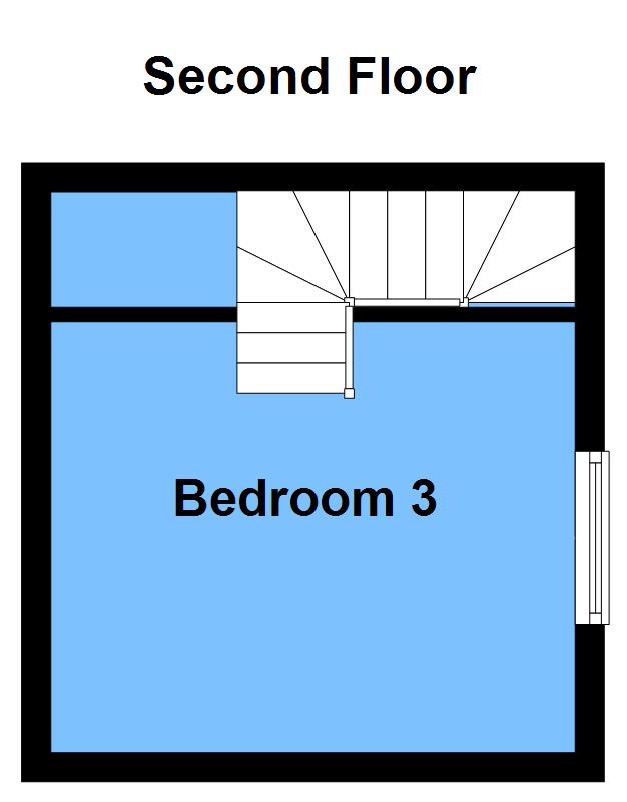 3 bedroom semi-detached house For Sale Alcester - Second Floor