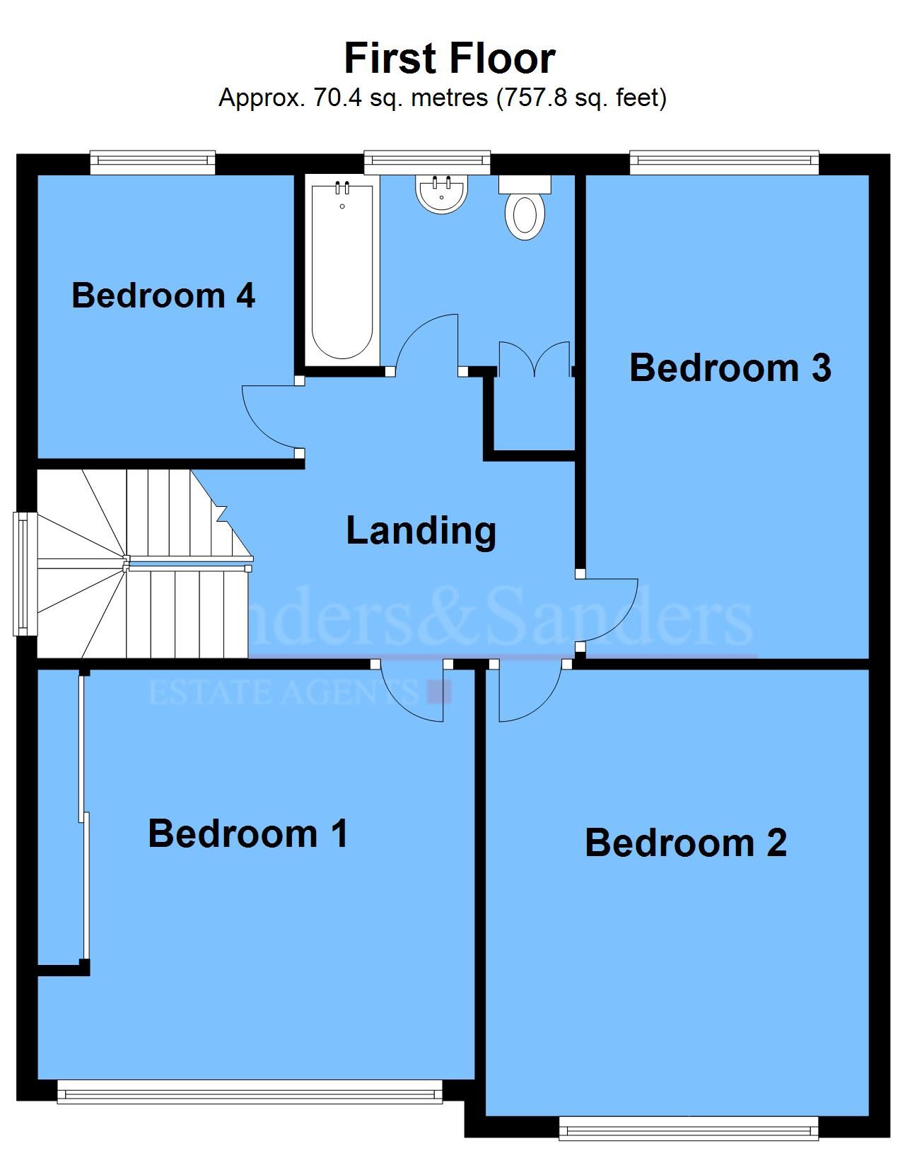 4 bedroom detached house For Sale Alcester - First Floor