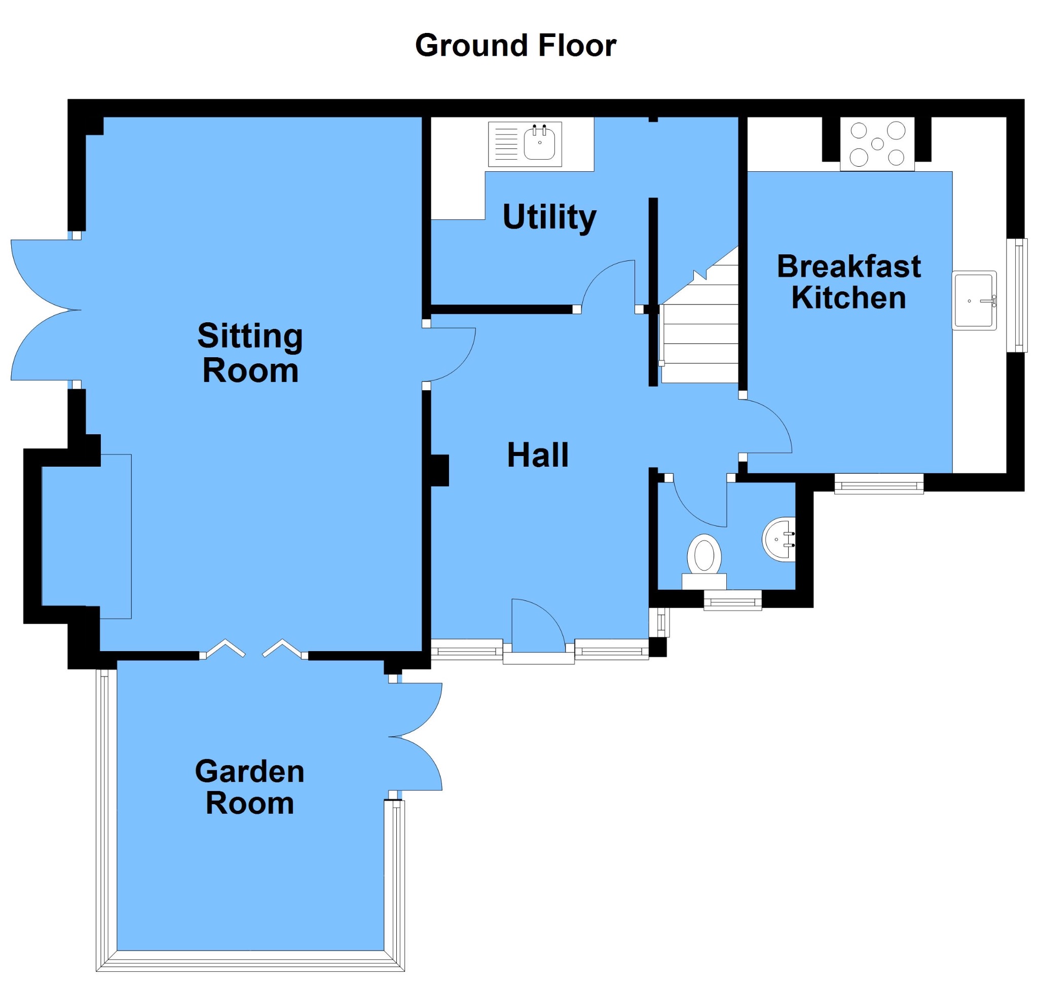 3 bedroom semi-detached house For Sale Alcester - Ground Floor