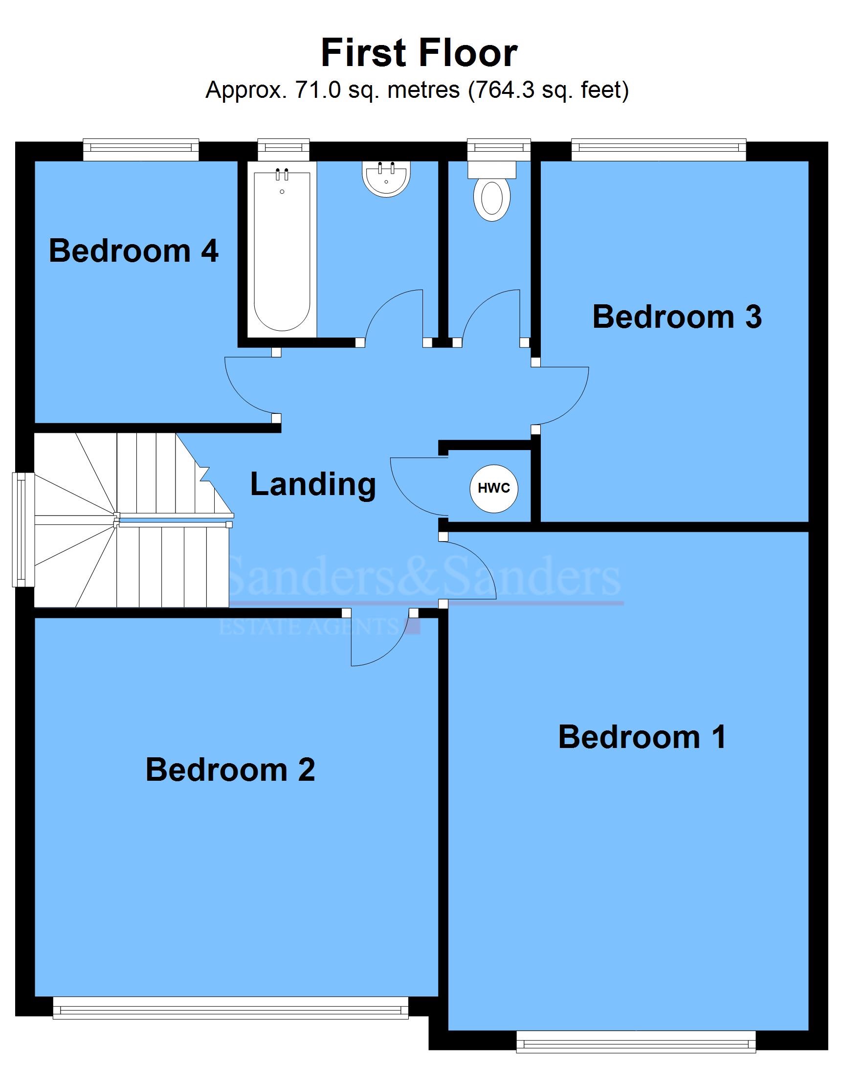 4 bedroom detached house SSTC Alcester - First Floor