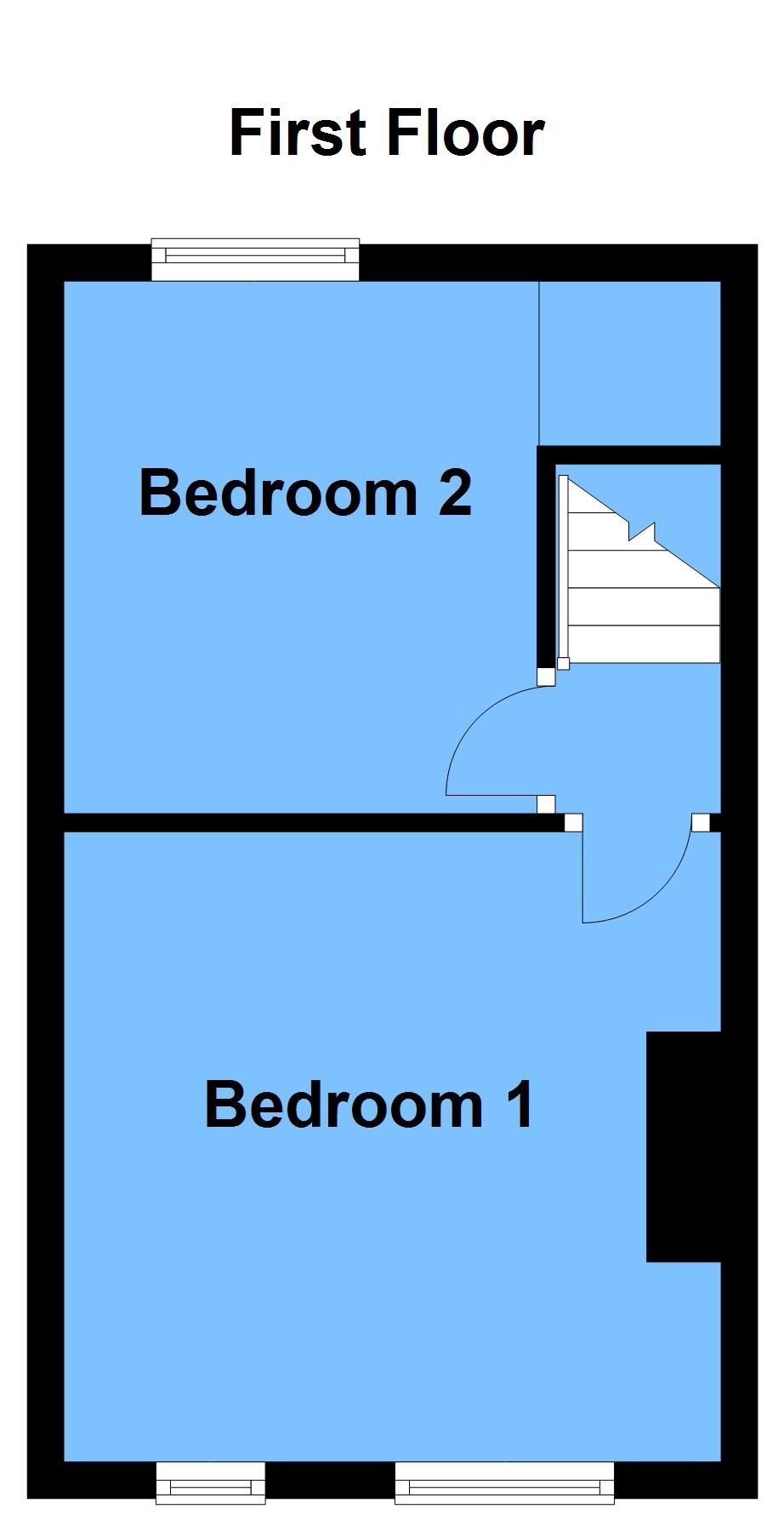 2 bedroom mid terraced house To Let in Bidford On Avon, Alcester - First Floor