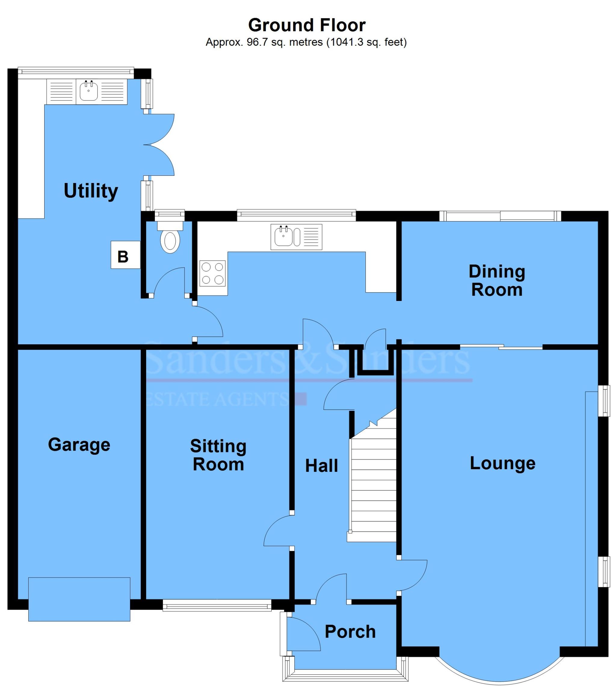 3 bedroom detached house SSTC Alcester - Ground Floor