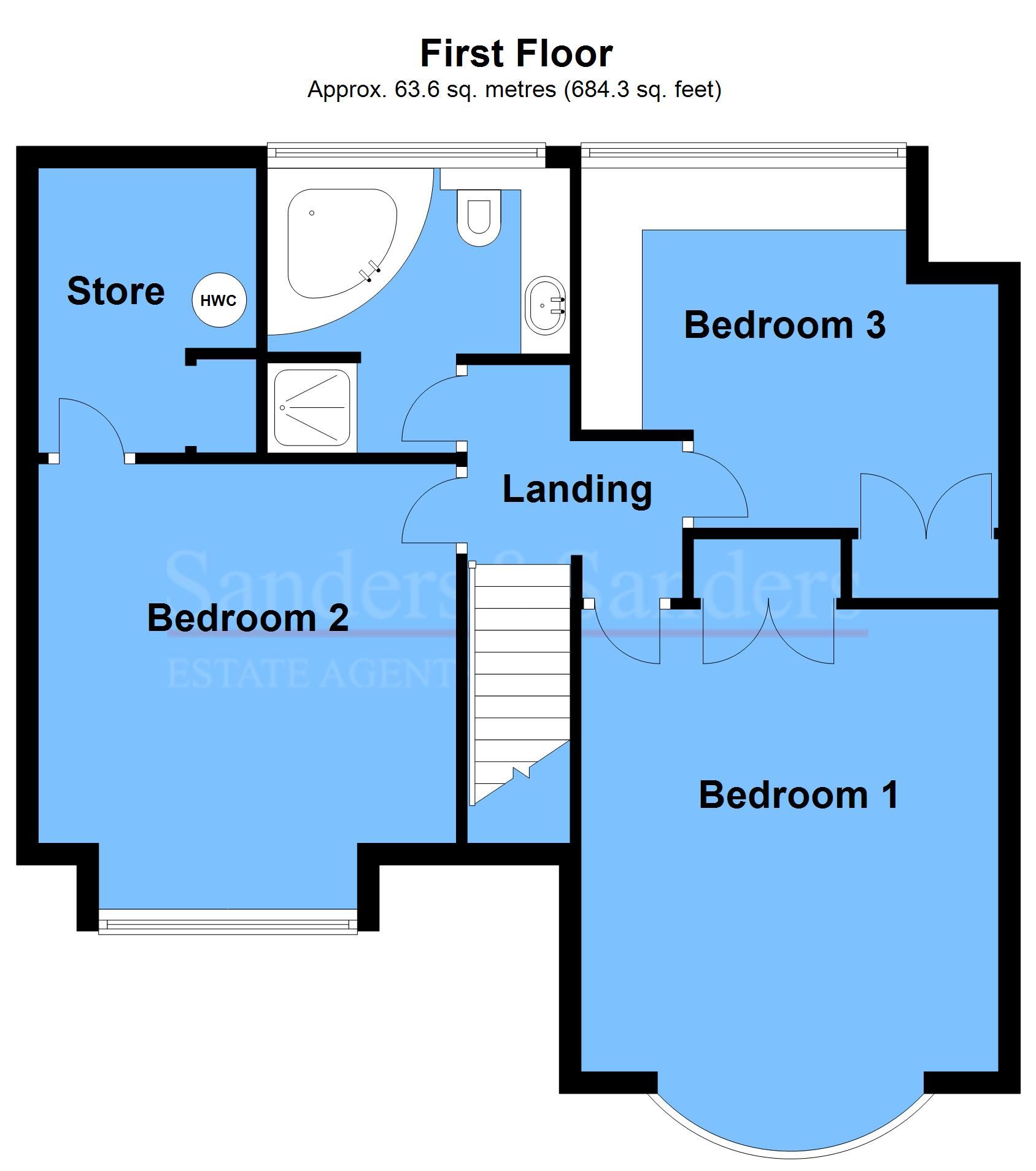 3 bedroom detached house SSTC Alcester - First Floor