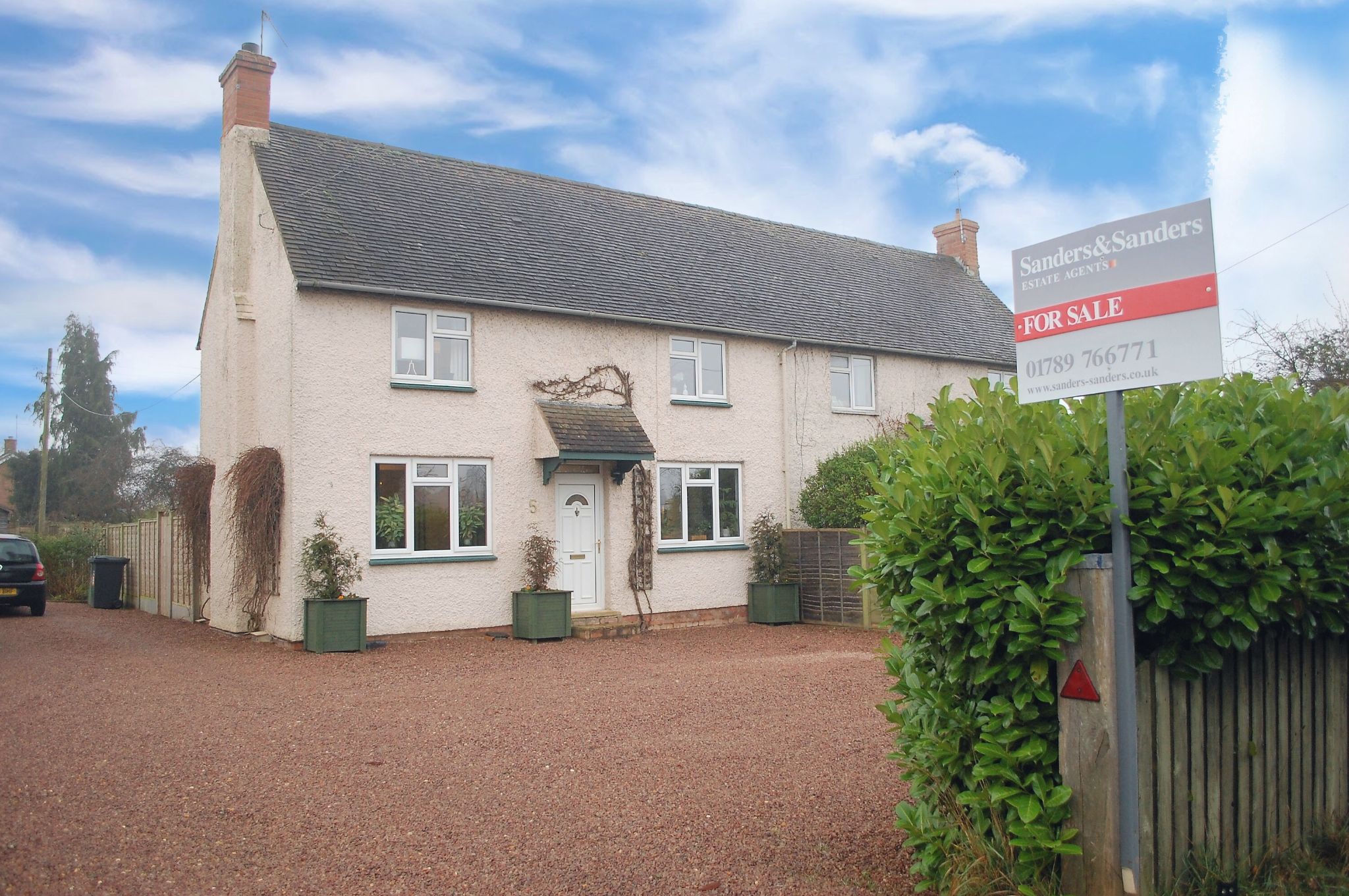 3 bedroom semi-detached house SSTC in Inkberrow, Worcester - Photograph 1