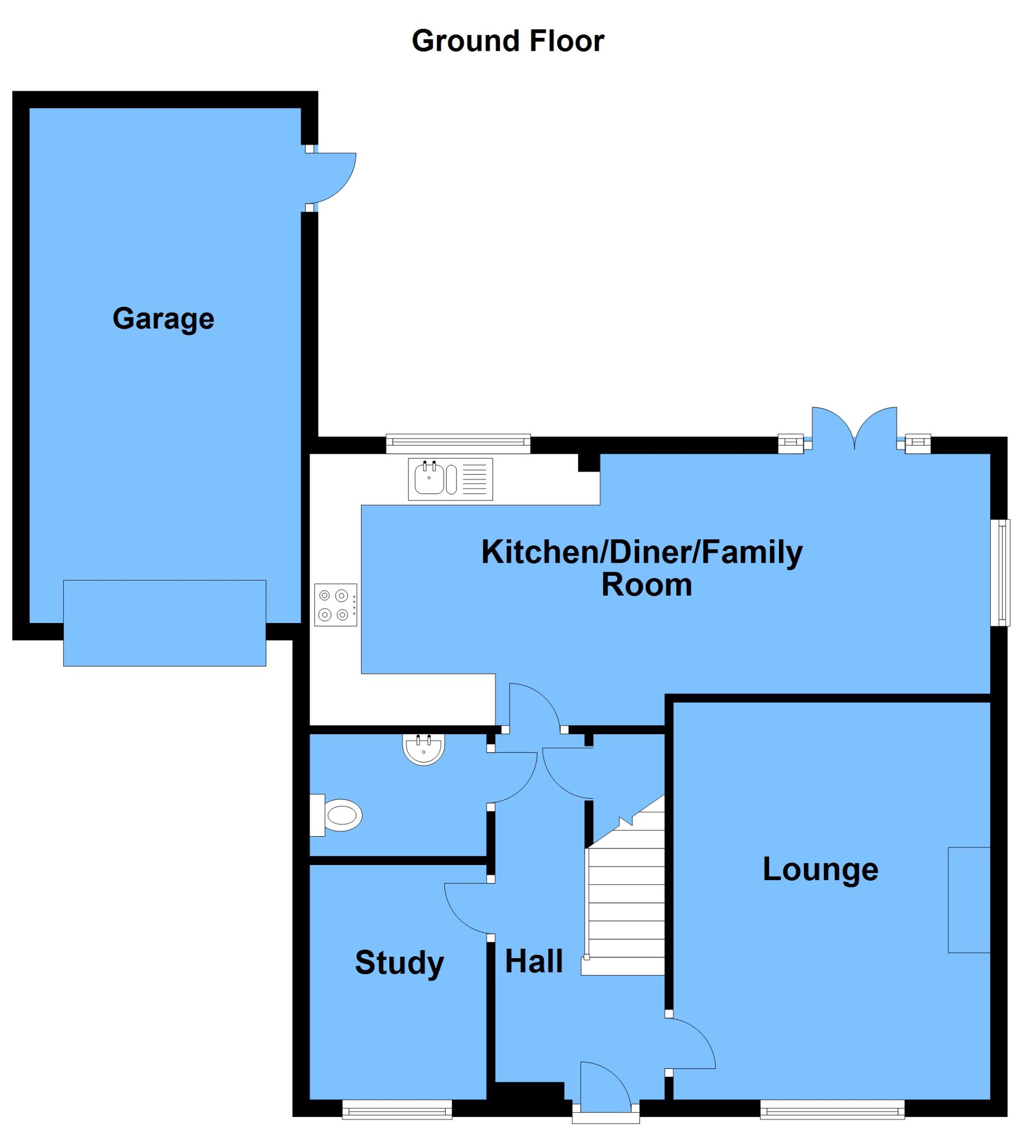 4 bedroom detached house For Sale in Bidford On Avon, Alcester - Ground Floor