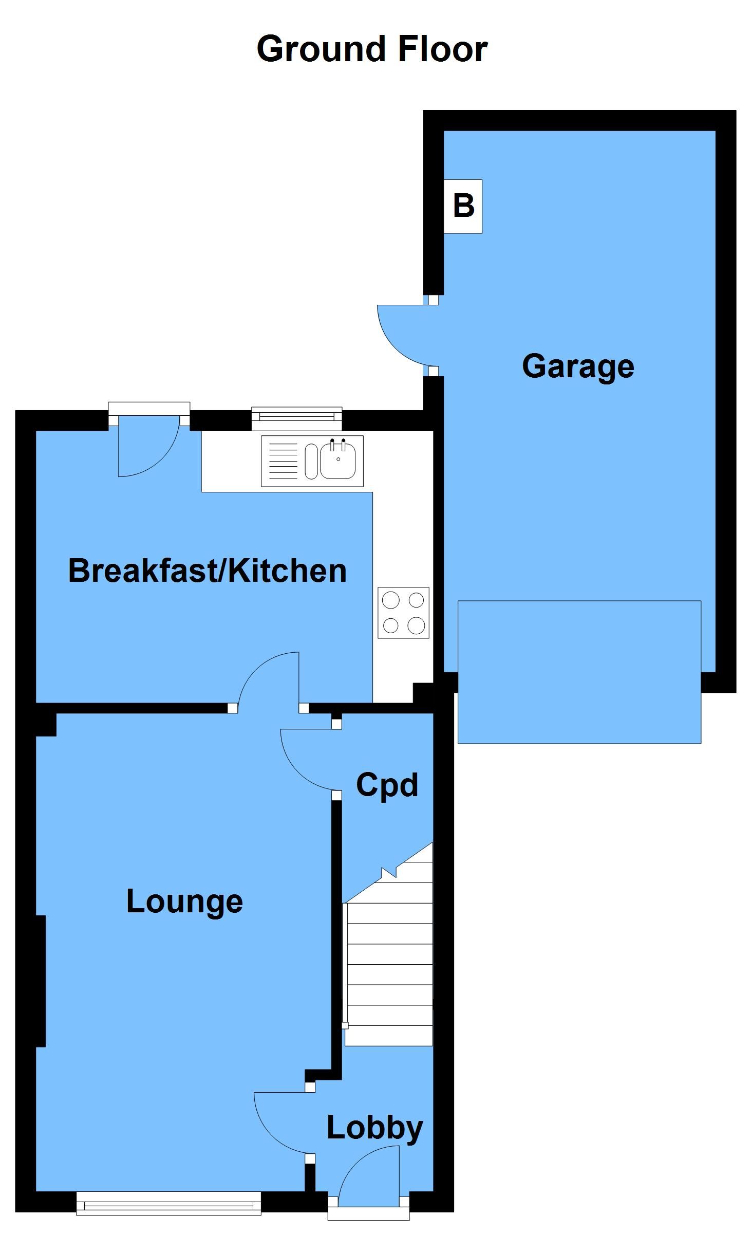 3 bedroom semi-detached house SSTC Alcester - Ground Floor