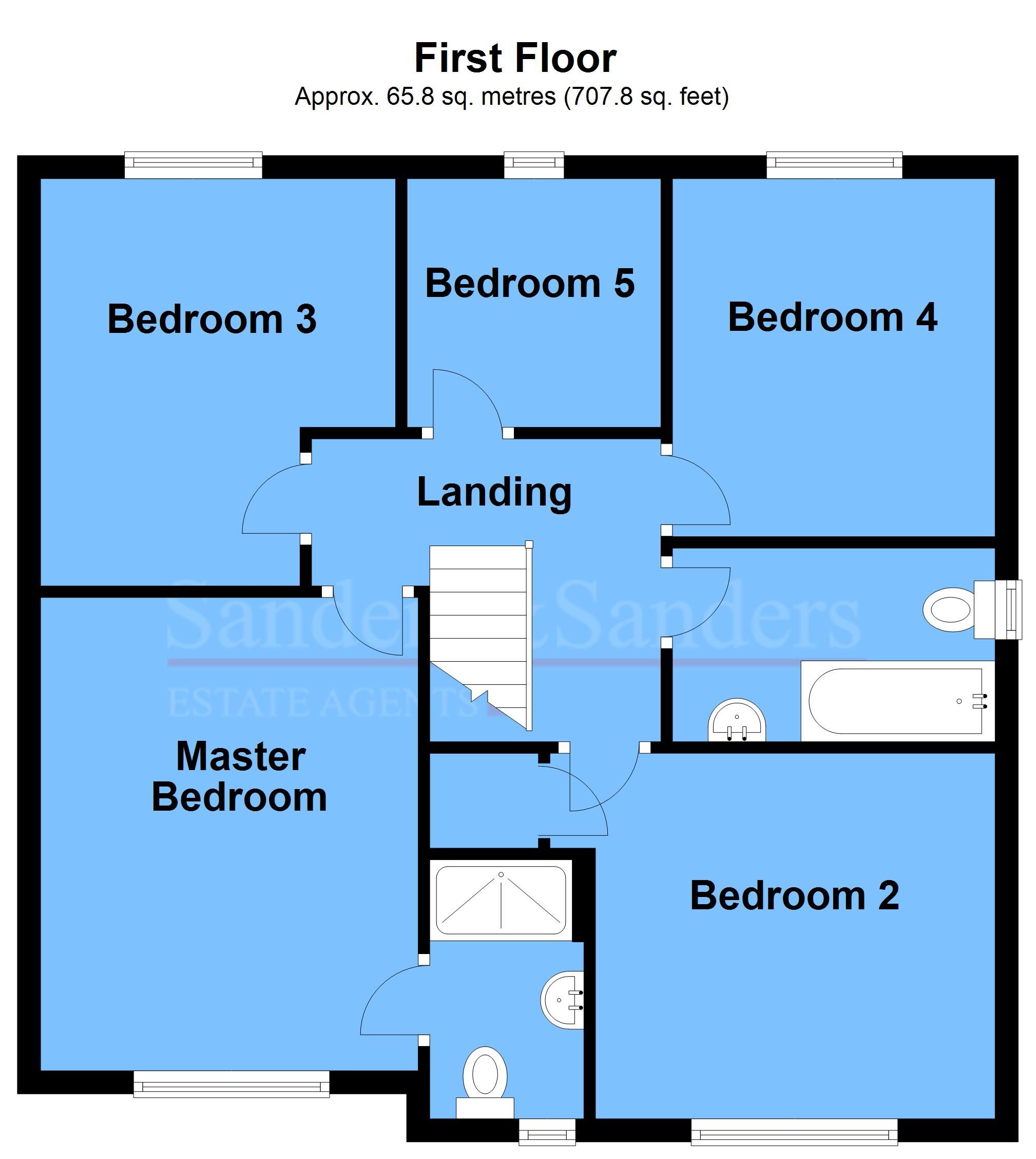 5 bedroom detached house For Sale in Bidford On Avon, Alcester - First Floor
