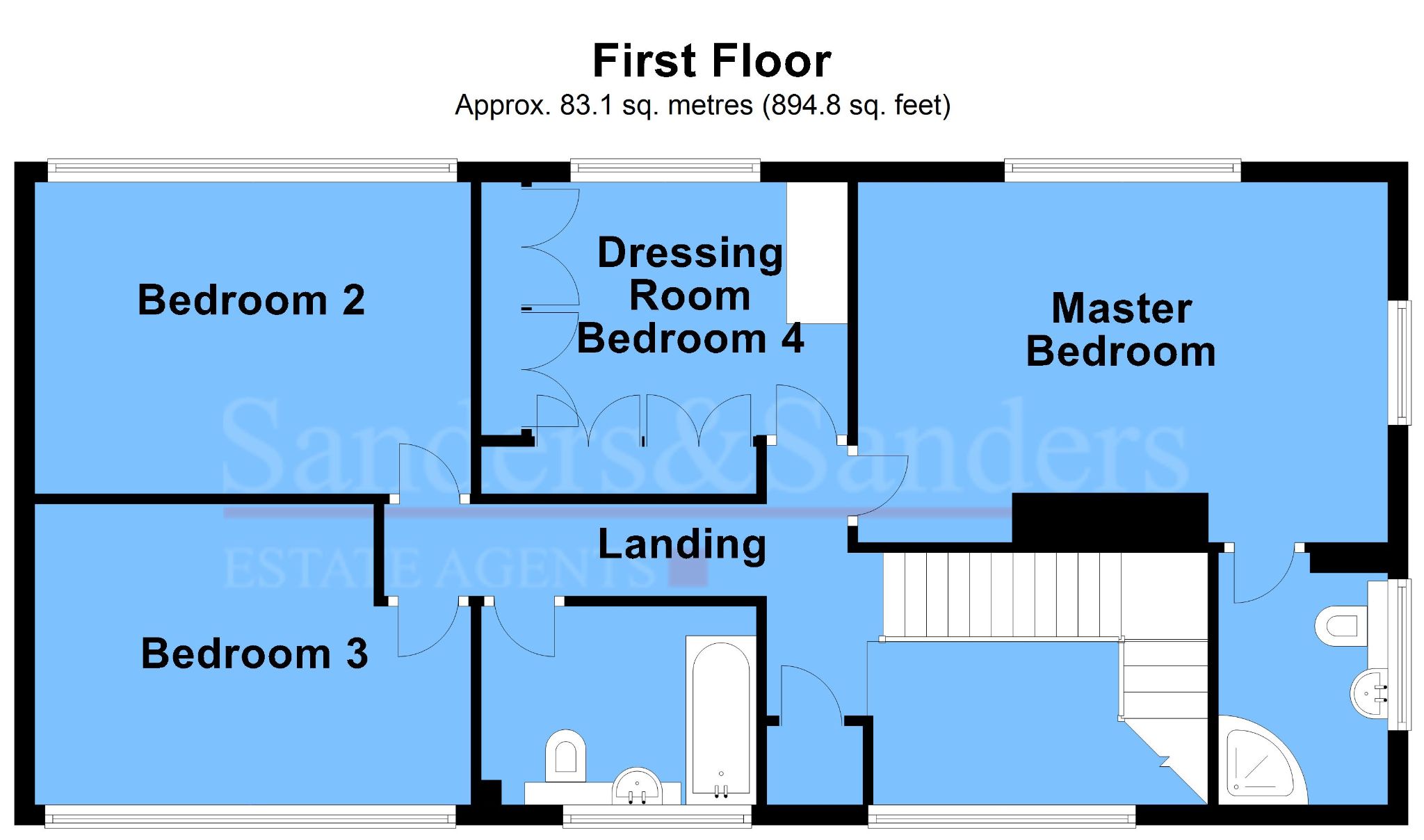 4 bedroom detached house SSTC Alcester - First Floor