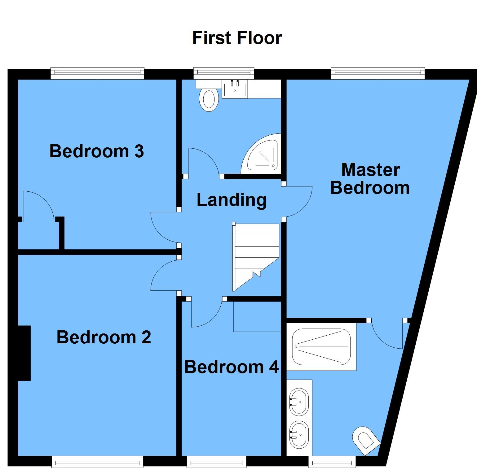 4 bedroom semi-detached house SSTC Alcester - First Floor