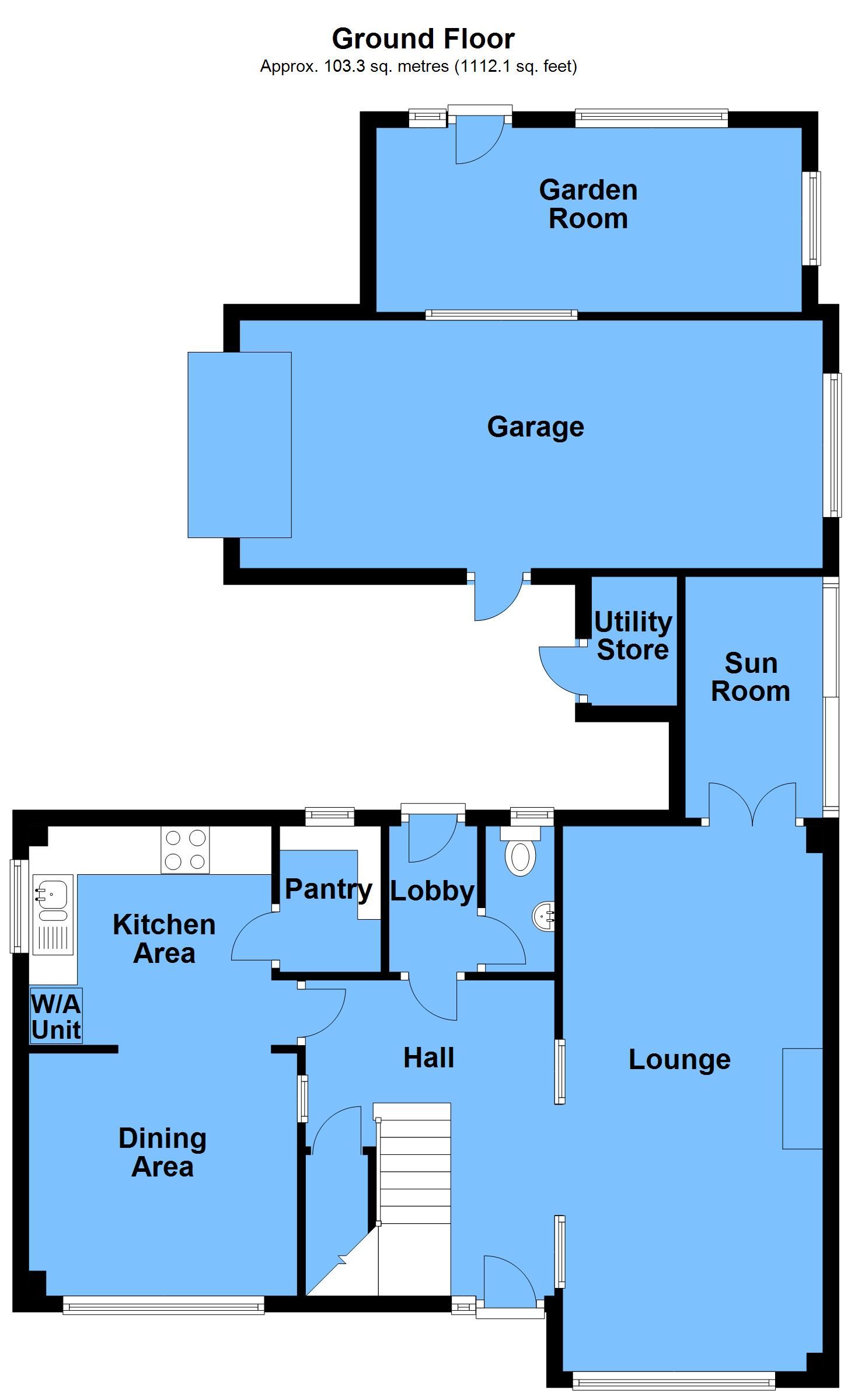 4 bedroom detached house For Sale Alcester - Ground Floor
