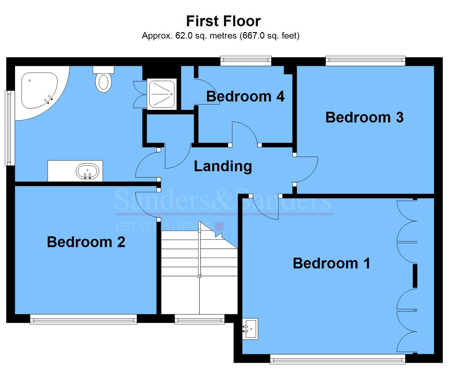 4 bedroom detached house For Sale Alcester - First Floor