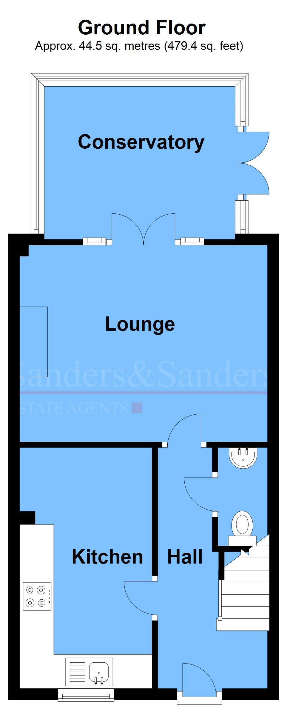 2 bedroom semi-detached house For Sale in Great Alne, Alcester - Ground Floor