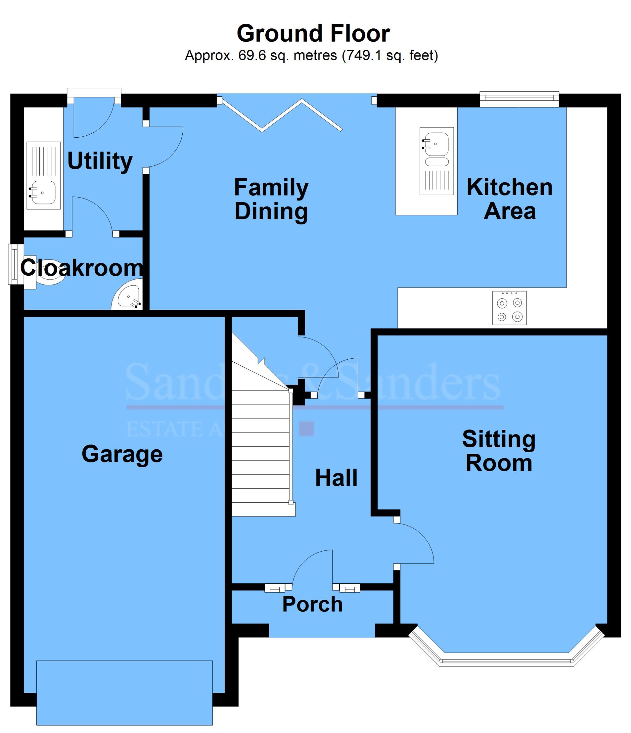 3 bedroom detached house SSTC Alcester - Ground Floor