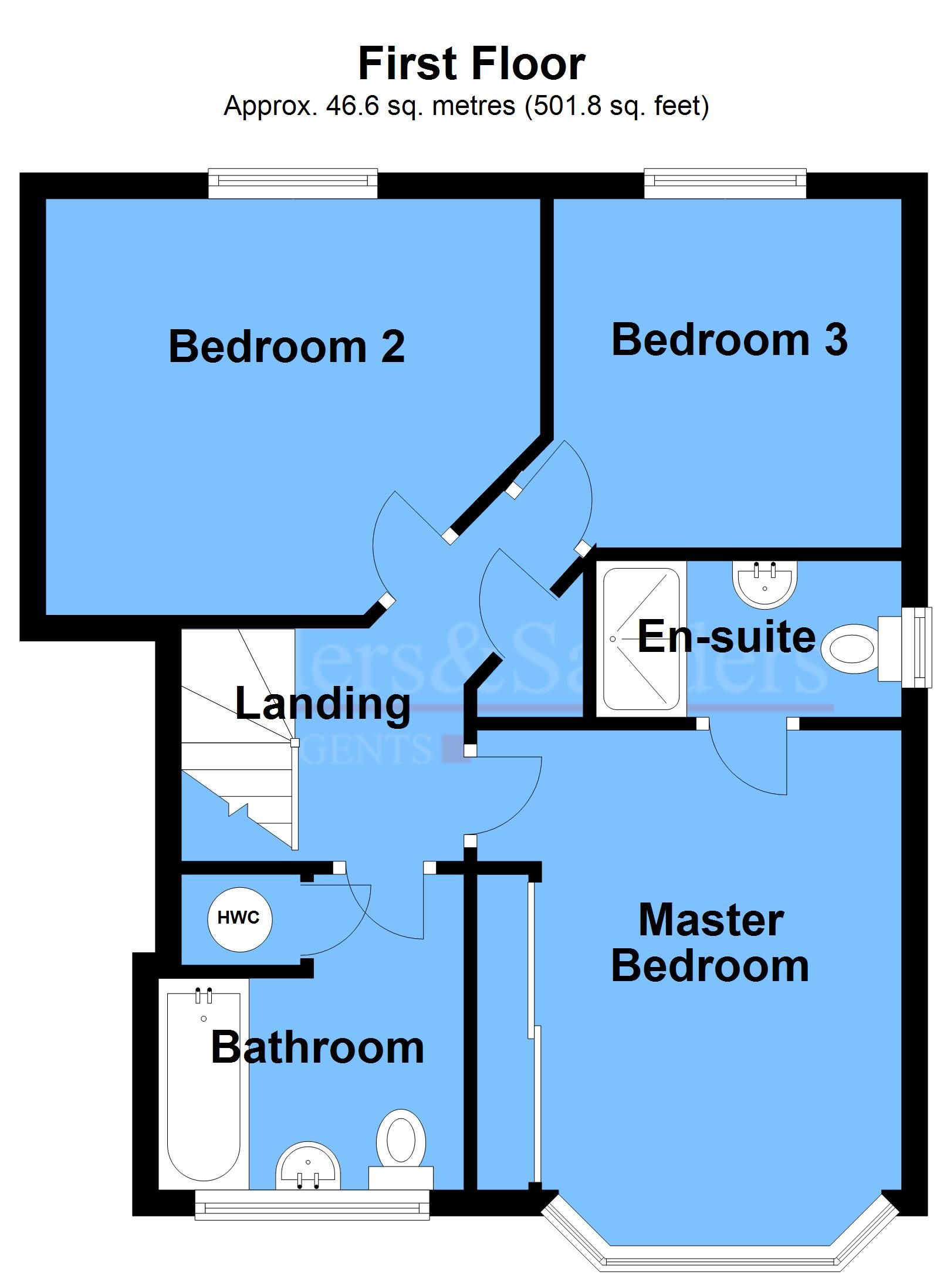3 bedroom detached house SSTC Alcester - First Floor
