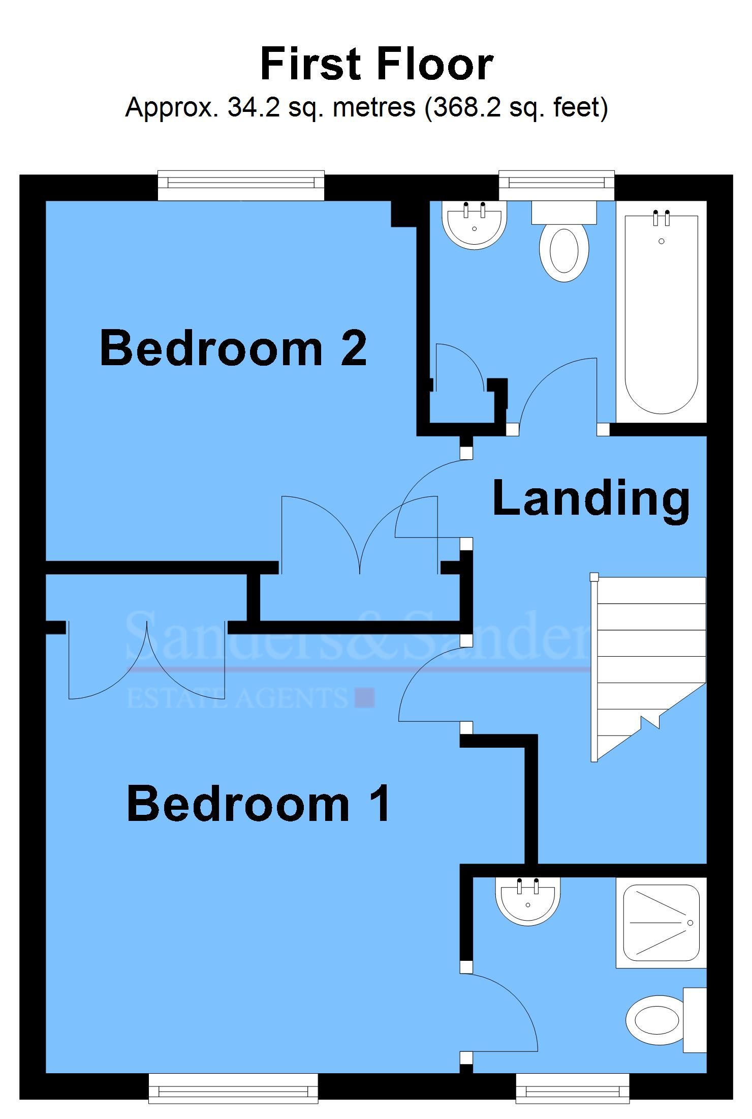 2 bedroom mid terraced house For Sale in Bidford-on-avon, Alcester - First Floor
