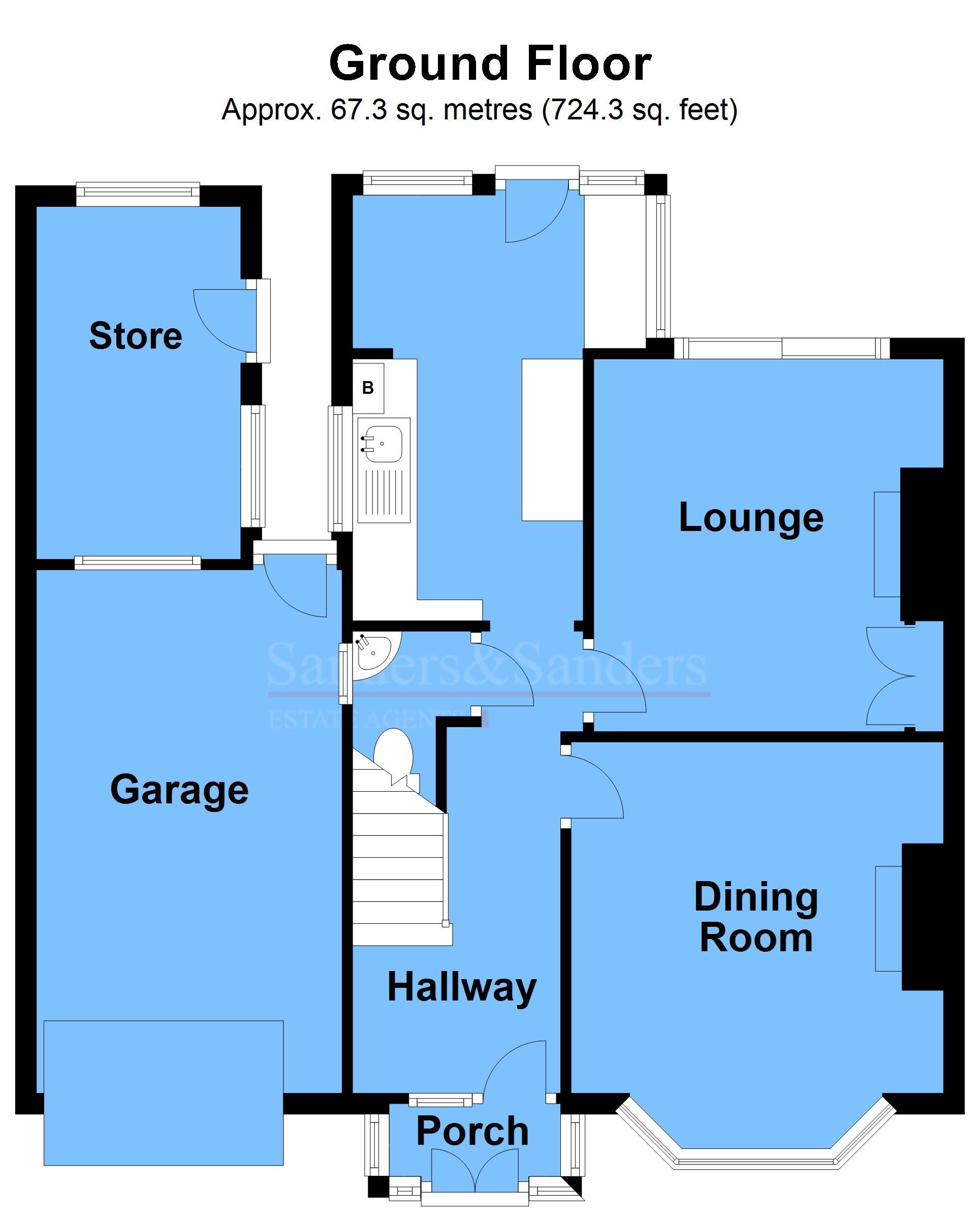 3 bedroom semi-detached house For Sale in Oversley Green, Alcester - Ground Floor
