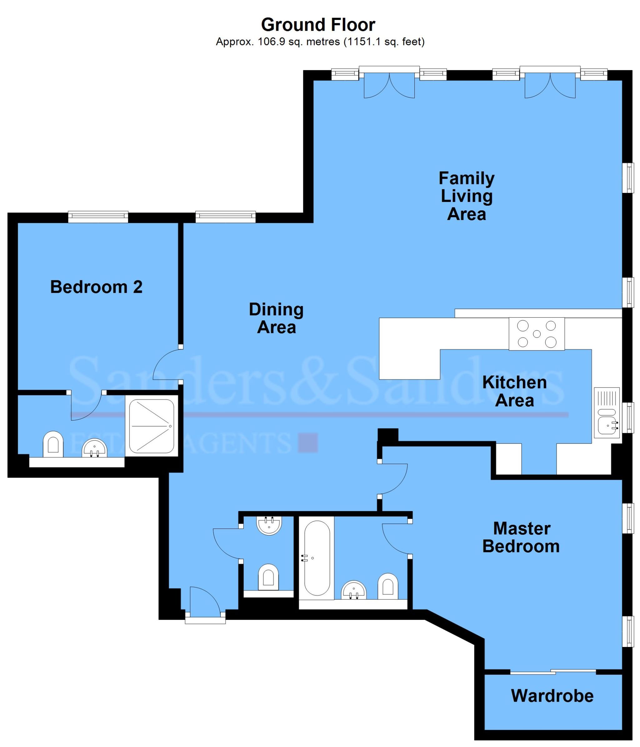 2 bedroom apartment flat/apartment For Sale in Bidford-on-avon, Alcester - Ground Floor