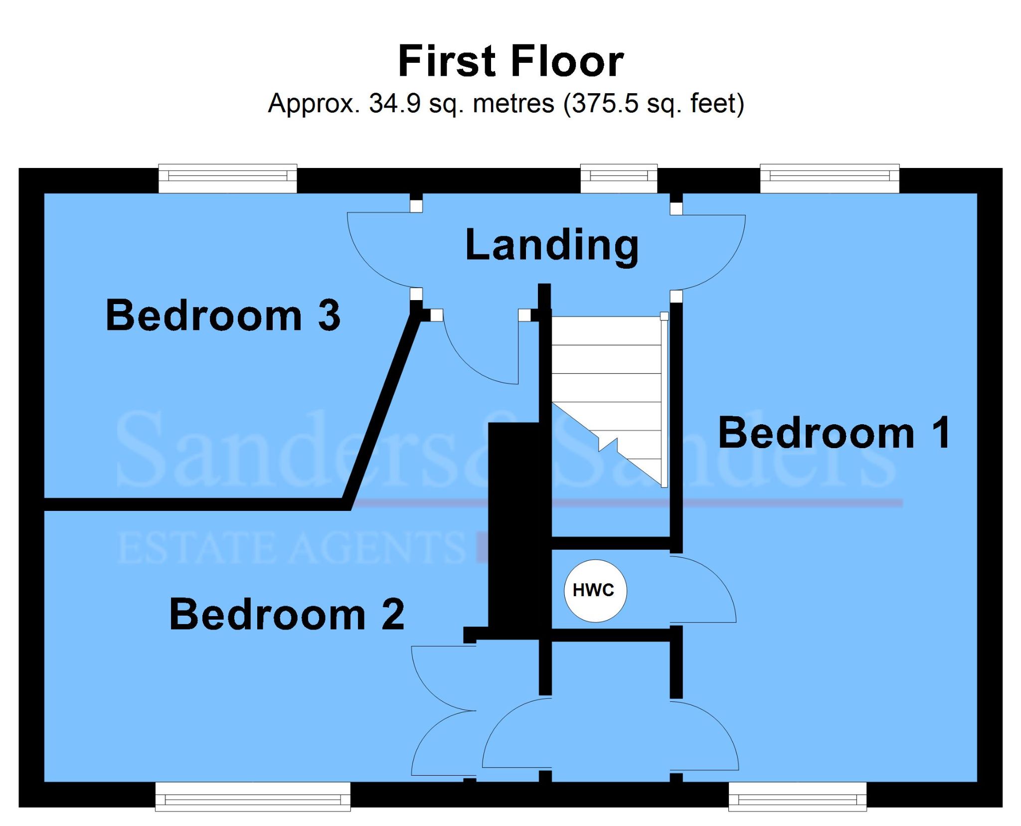3 bedroom semi-detached house For Sale Alcester - First Floor
