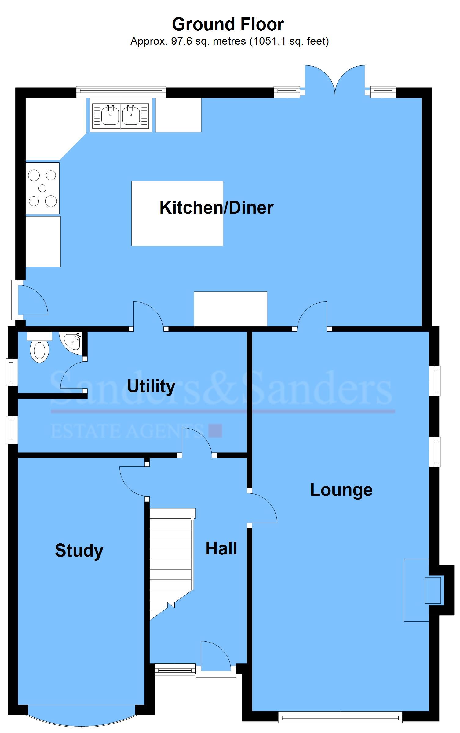 5 bedroom detached house For Sale in Kings Coughton, Alcester - Ground Floor