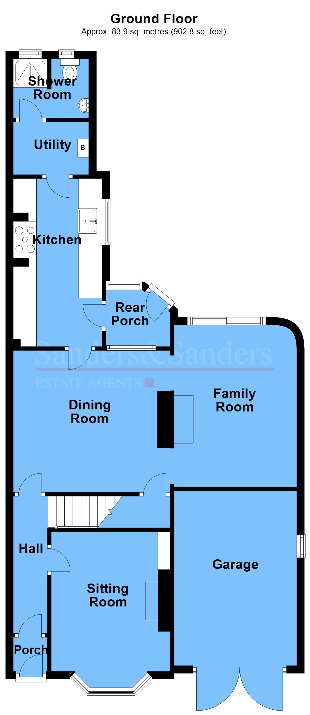 4 bedroom semi-detached house SSTC Alcester - Ground Floor