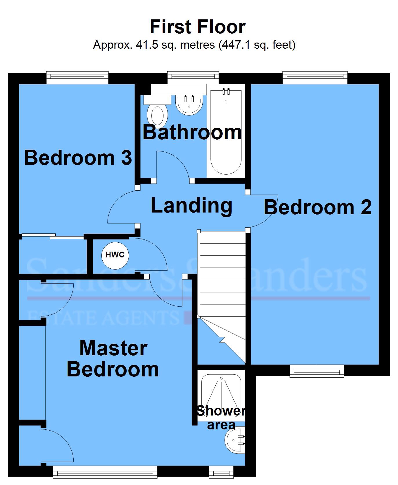 3 bedroom link detached house SSTC in Bidford-on-avon, Alcester - First Floor