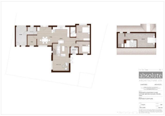  - Plans that the vendor had drawn up.