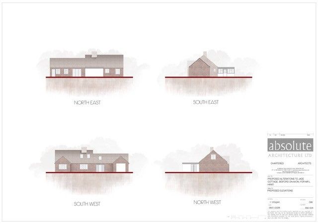  - Plans that vendor had drawn up.