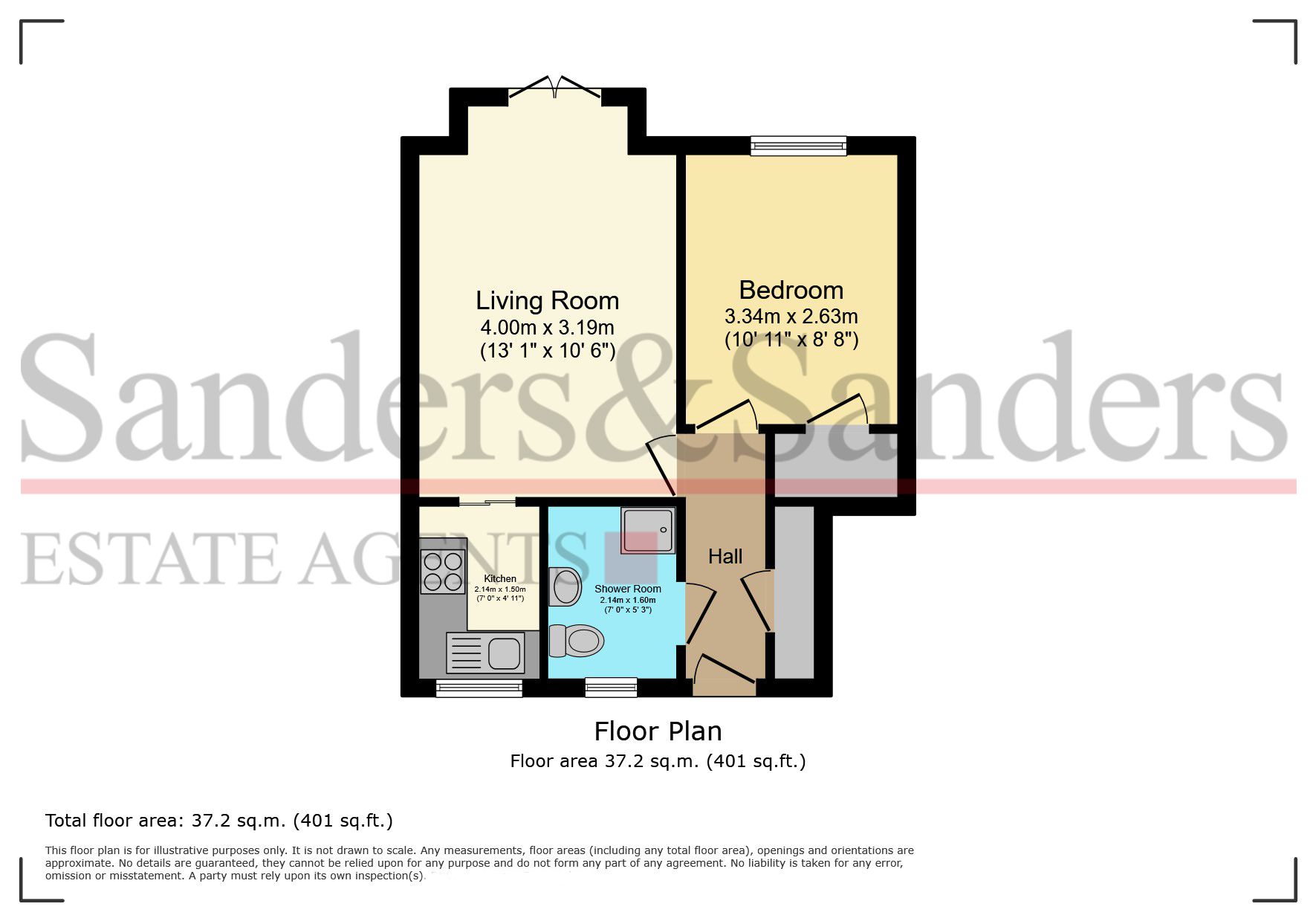 1 bedroom apartment flat/apartment SSTC Alcester - Floor Plans