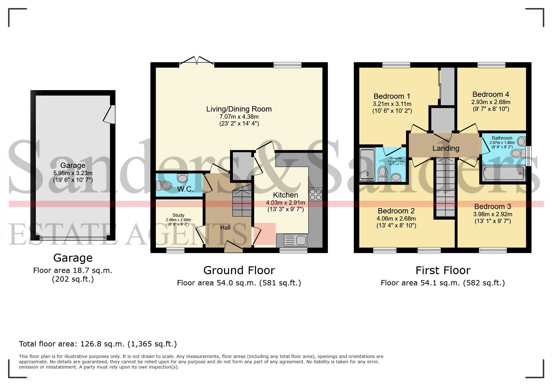 4 bedroom detached house For Sale in Bidford On Avon, Alcester - Floor Plans