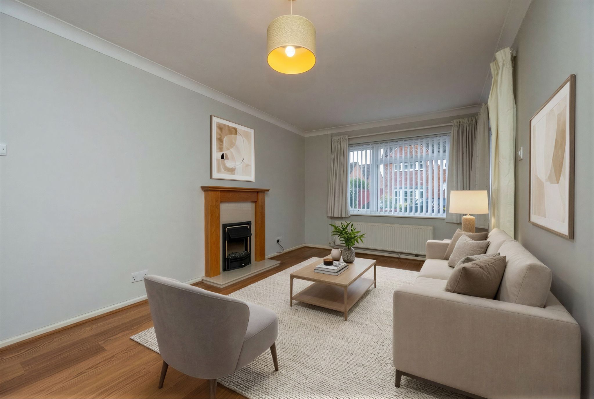  - Virtual furniture added to image