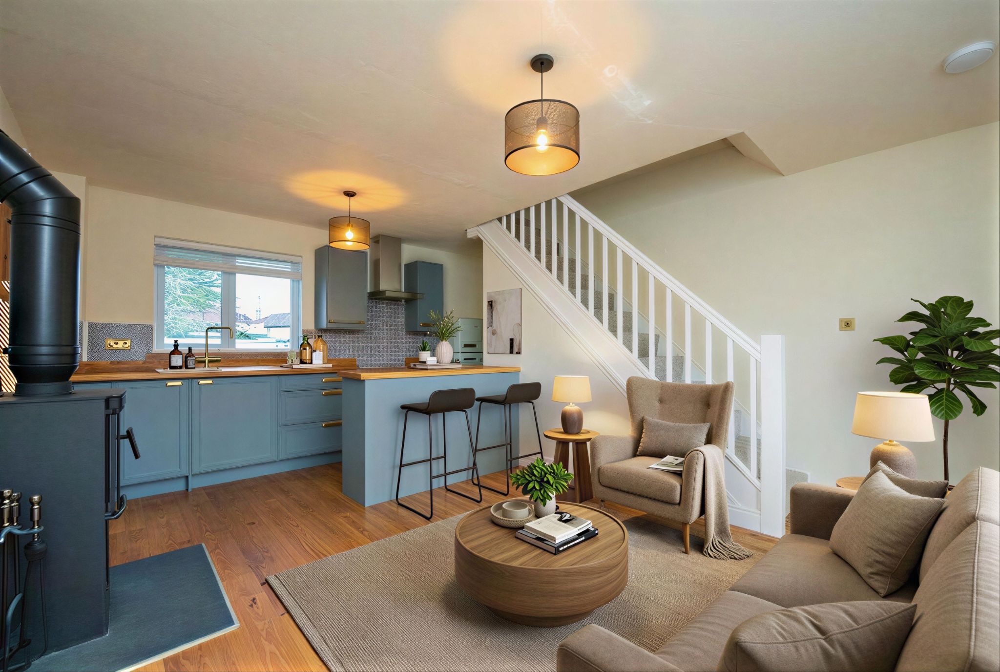  - Virtual stage image of lounge